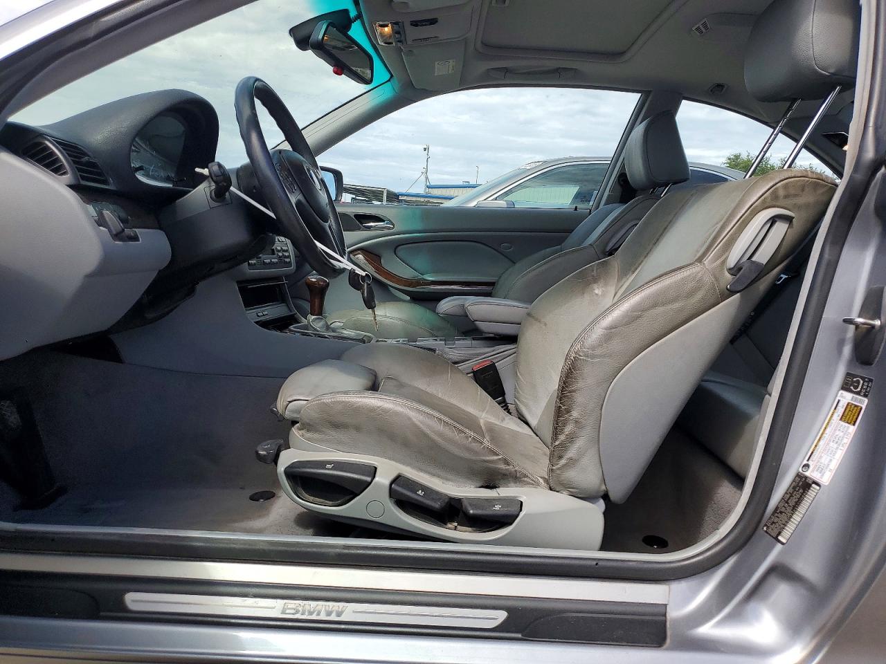 2005 Bmw 325 Ci Gray vin: WBABD33445JY98887