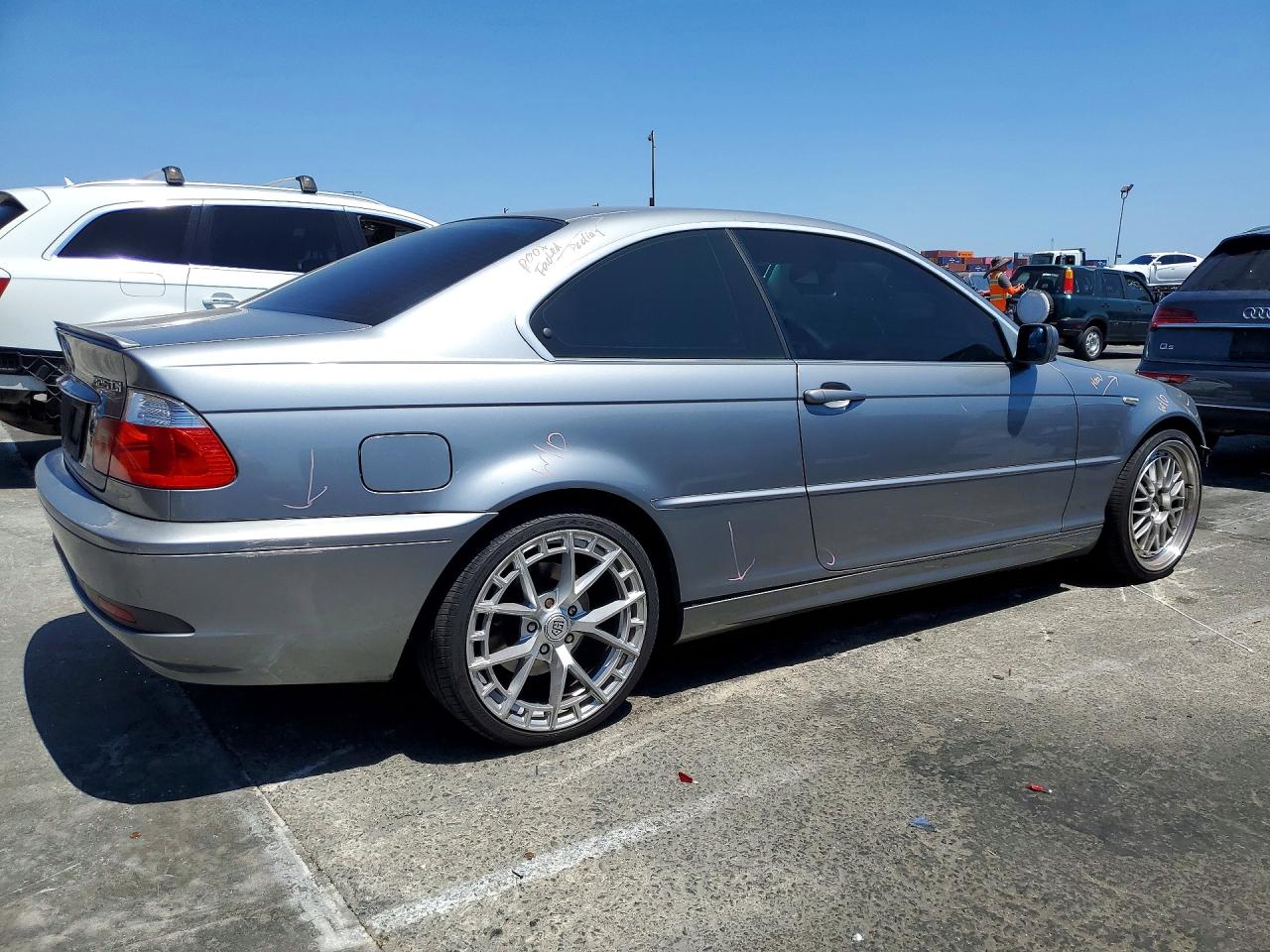 2004 Bmw 325 Ci Двухцветный vin: WBABD33454PL04660
