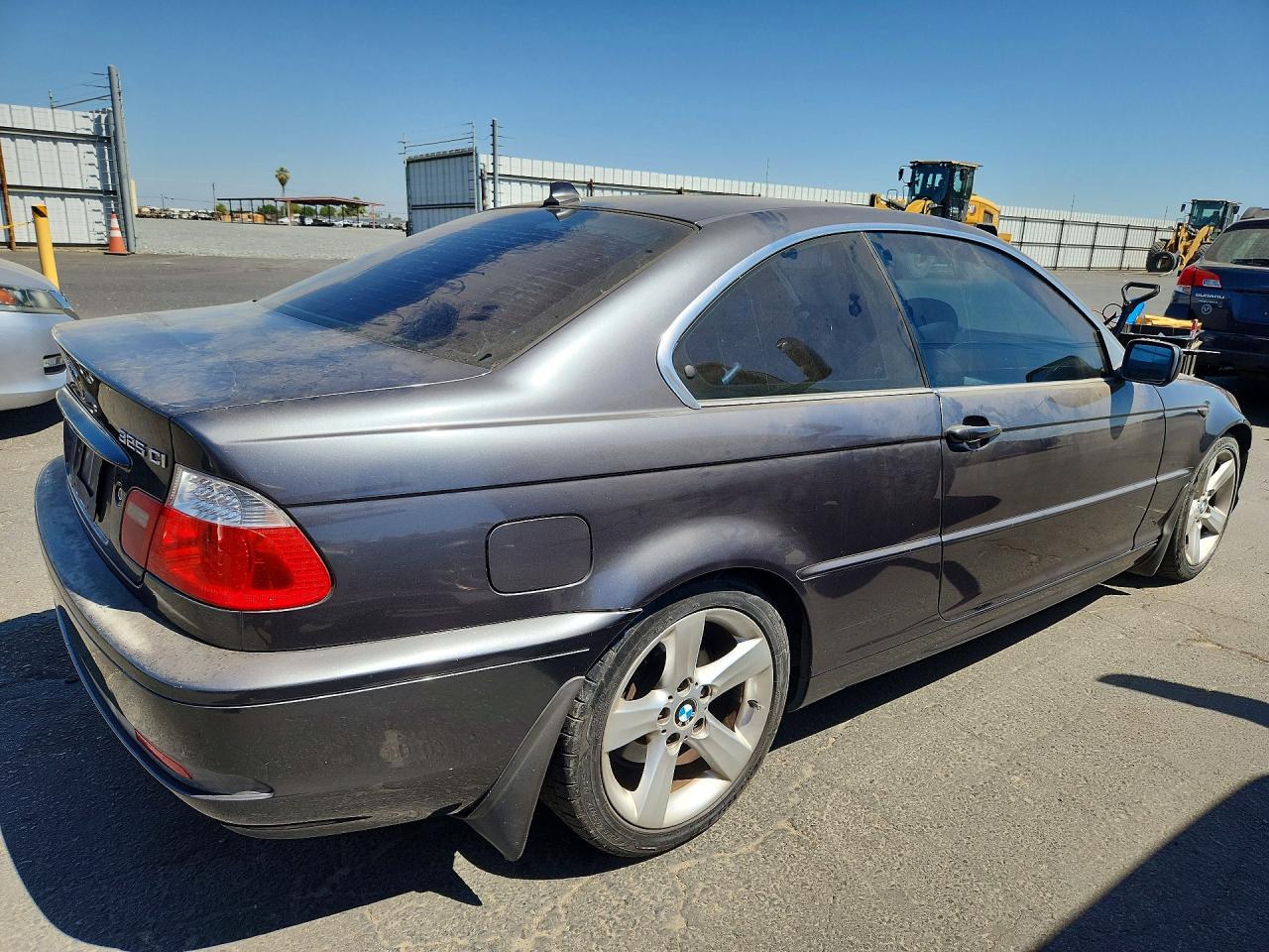 2006 Bmw 325 Ci Серый vin: WBABD33466PL08879