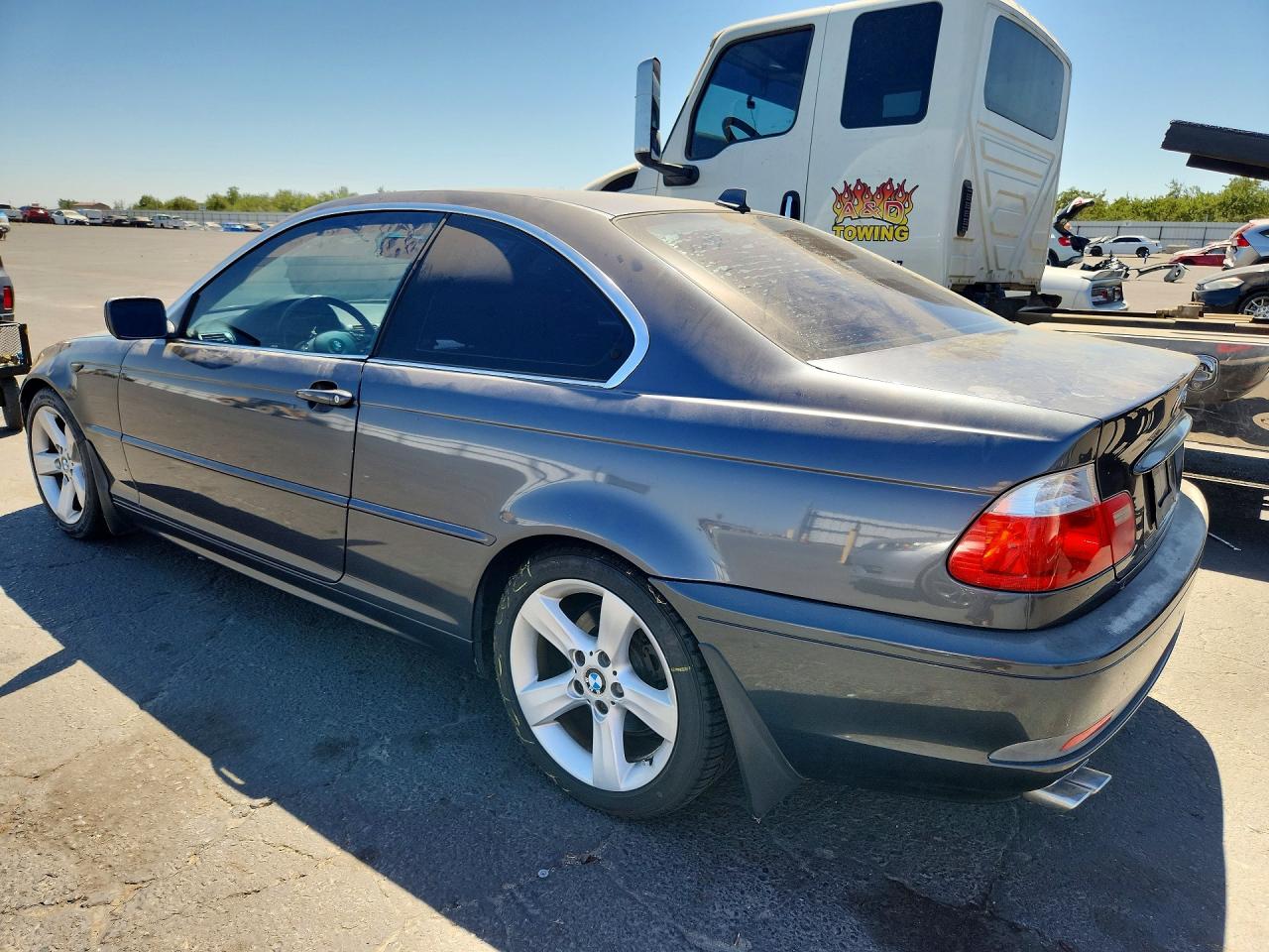 2006 Bmw 325 Ci Серый vin: WBABD33466PL08879