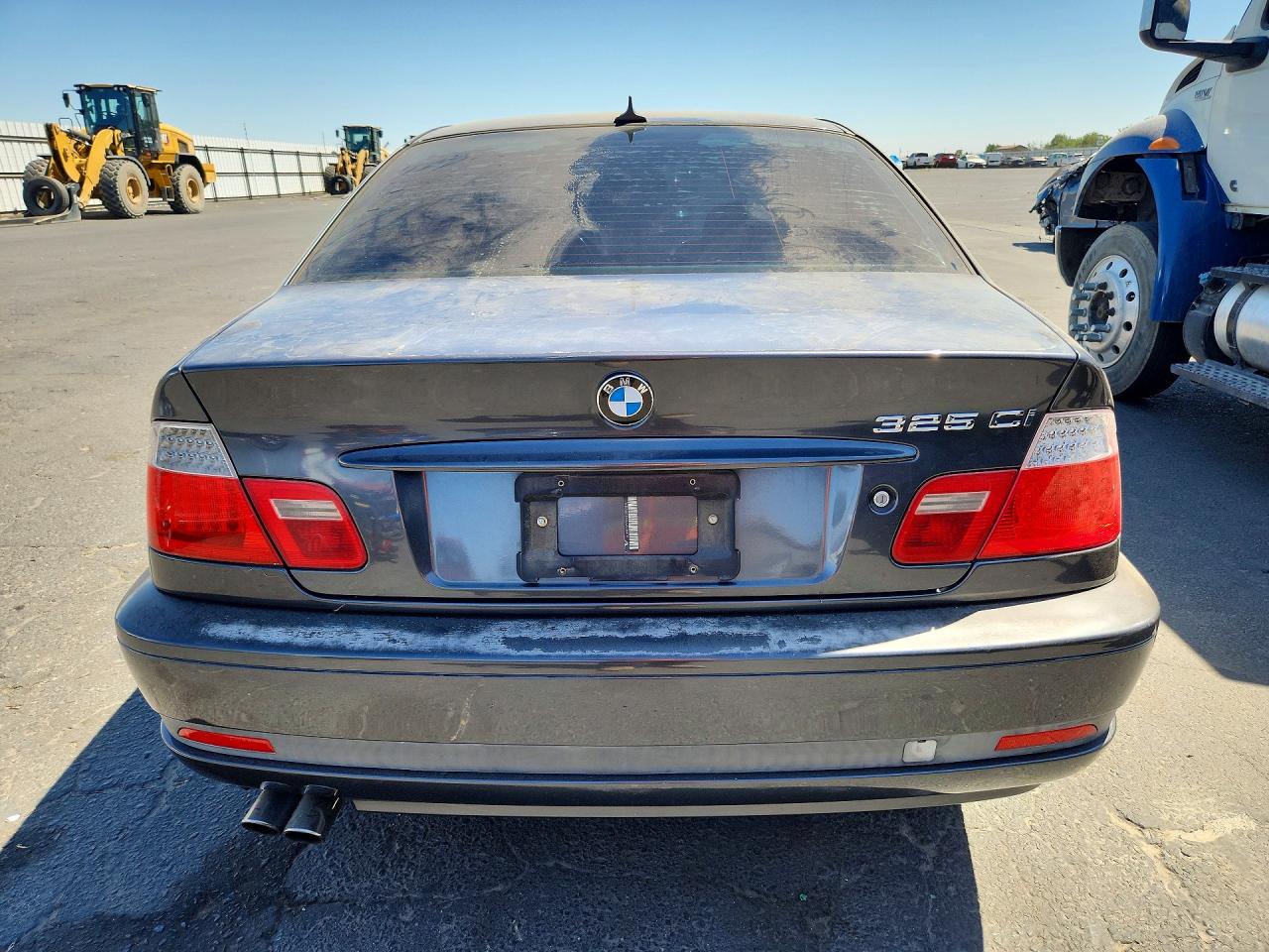 2006 Bmw 325 Ci Серый vin: WBABD33466PL08879