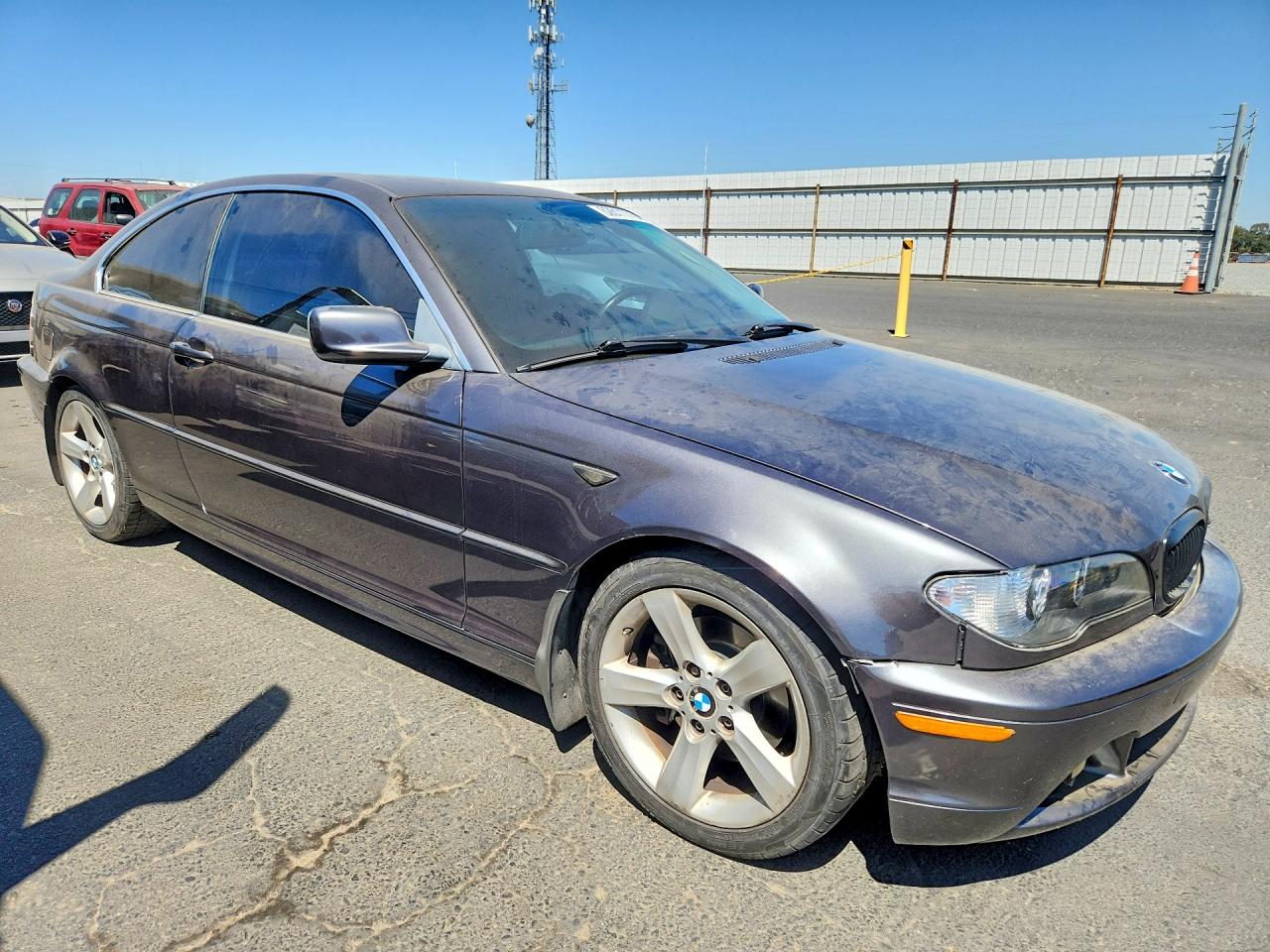 2006 Bmw 325 Ci Серый vin: WBABD33466PL08879