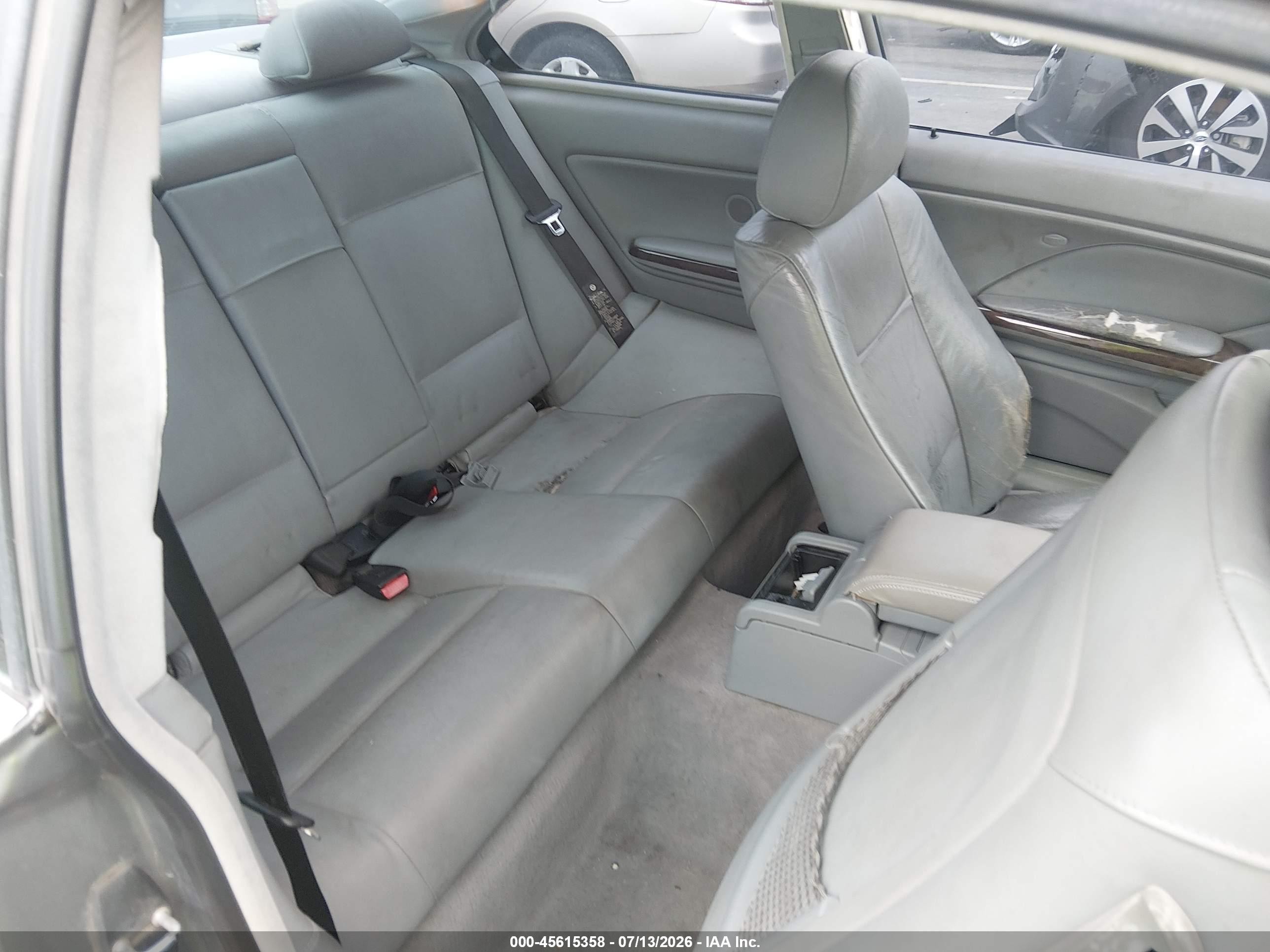 2004 Bmw 325ci   Gray vin: WBABD33484JY96865