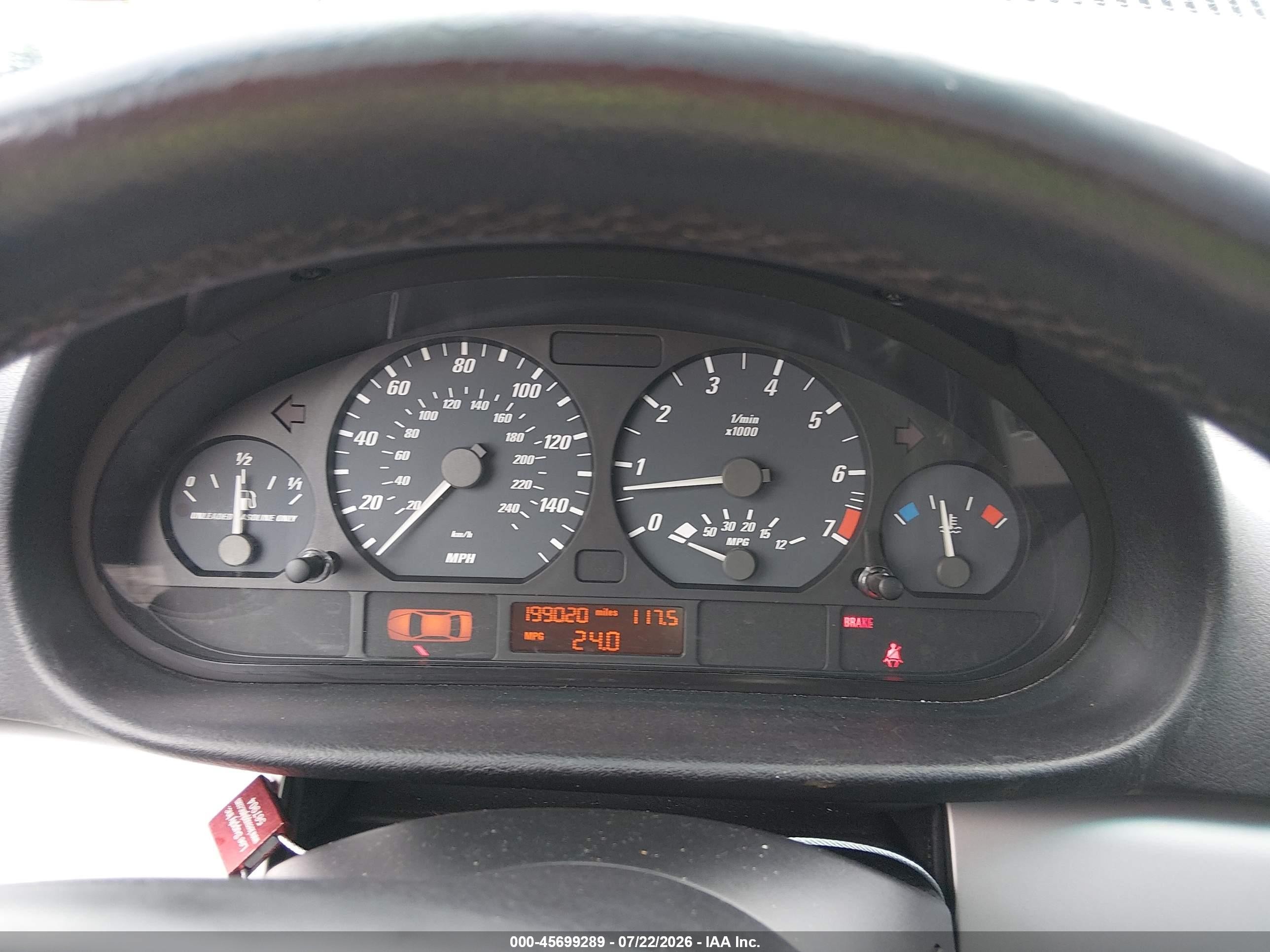 2004 Bmw 325ci   Gray vin: WBABD33494JY97684