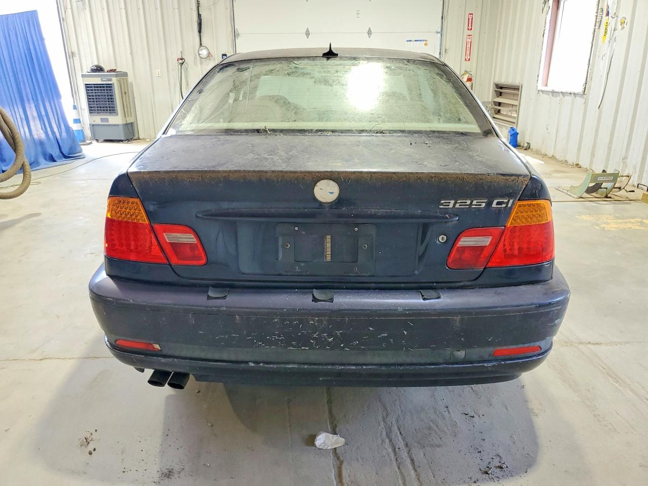2004 Bmw 3-series 325ci 2d Co Blue vin: WBABD334X4JY97371