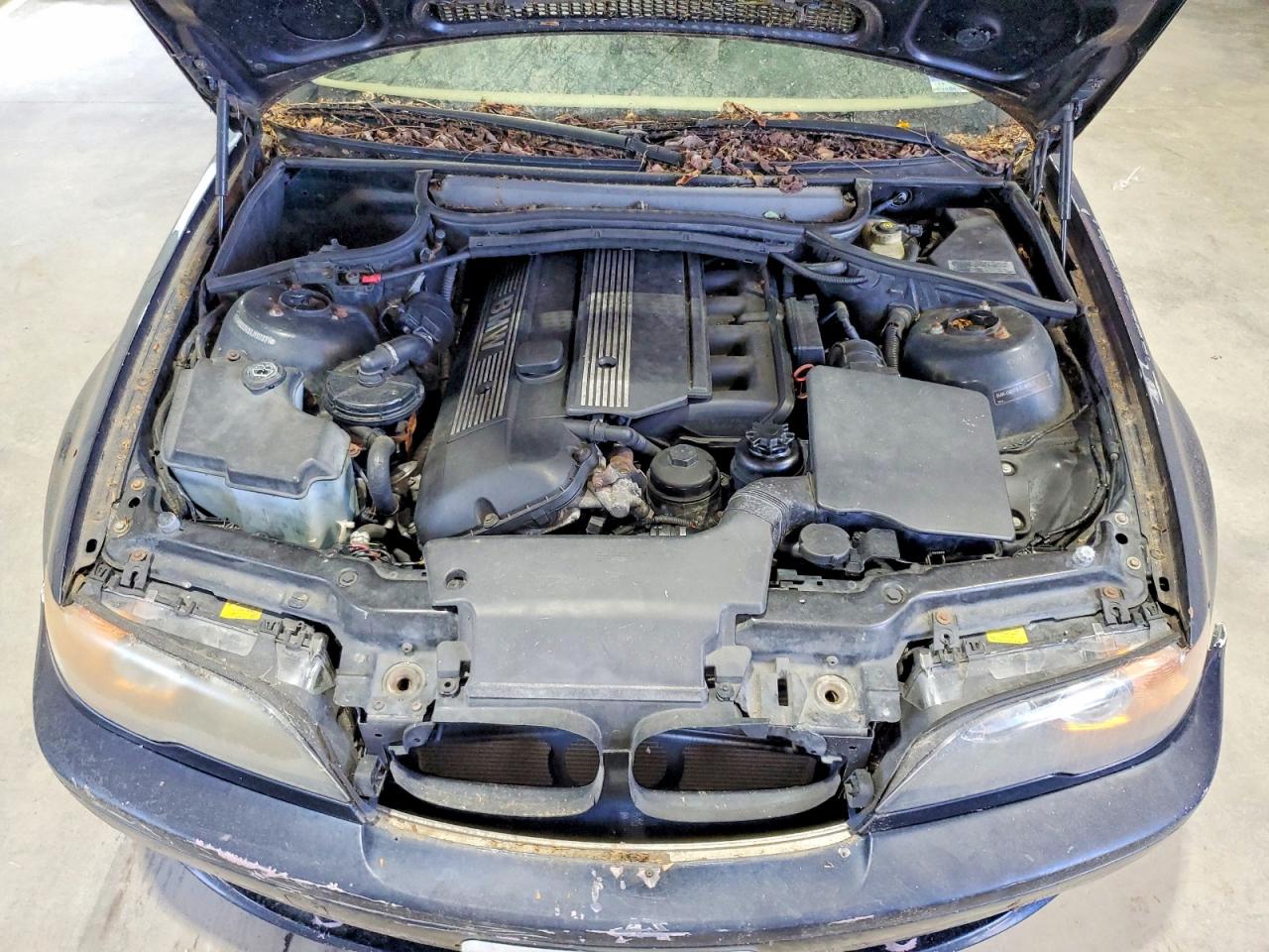 2004 Bmw 3-series 325ci 2d Co Blue vin: WBABD334X4JY97371