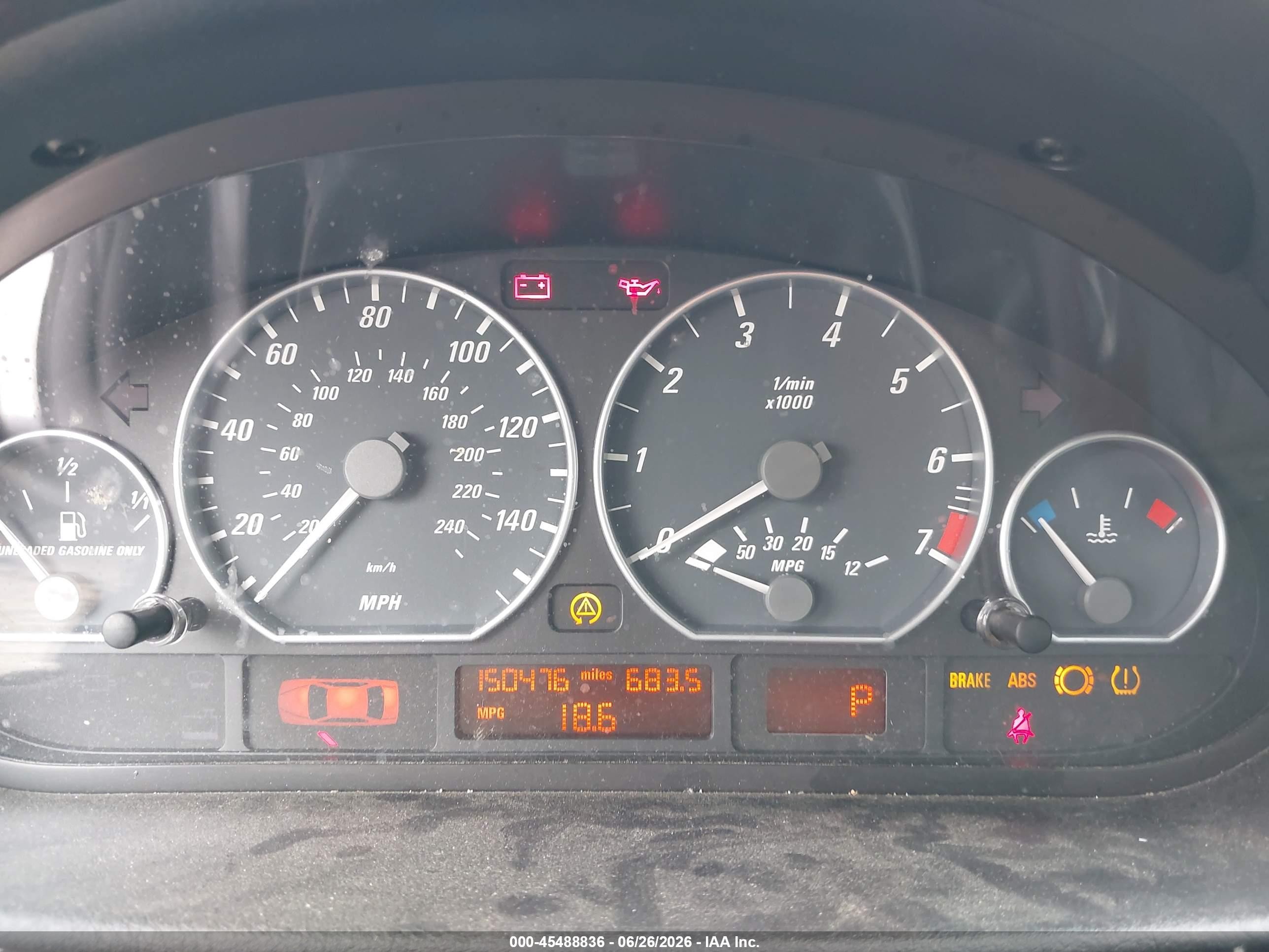 2006 Bmw 330ci   Light Blue vin: WBABD53406PL17704