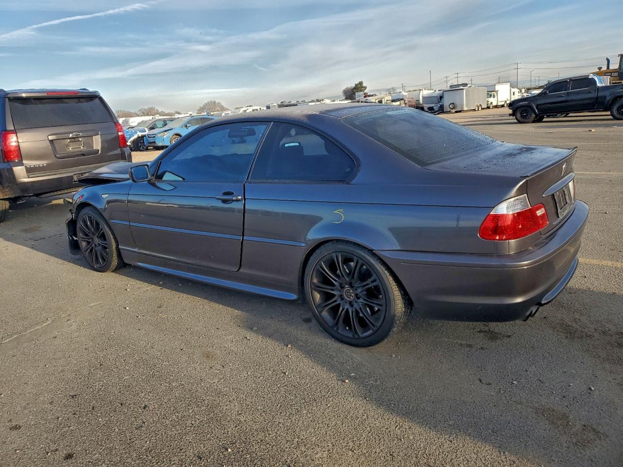 2005 Bmw 330 Ci Gray vin: WBABD53415PL17242