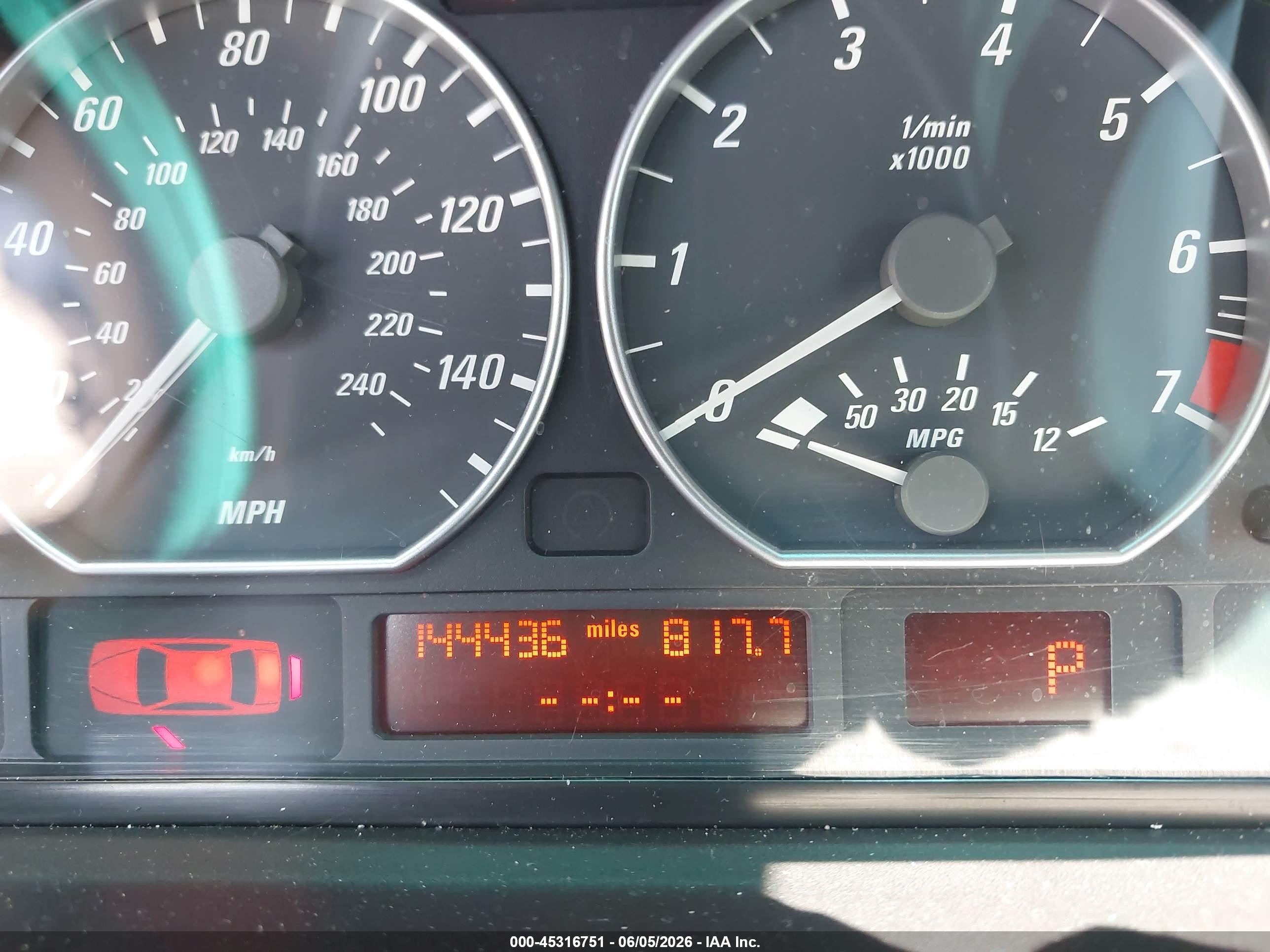 2006 Bmw 330ci   Light Blue vin: WBABD53416PL18375