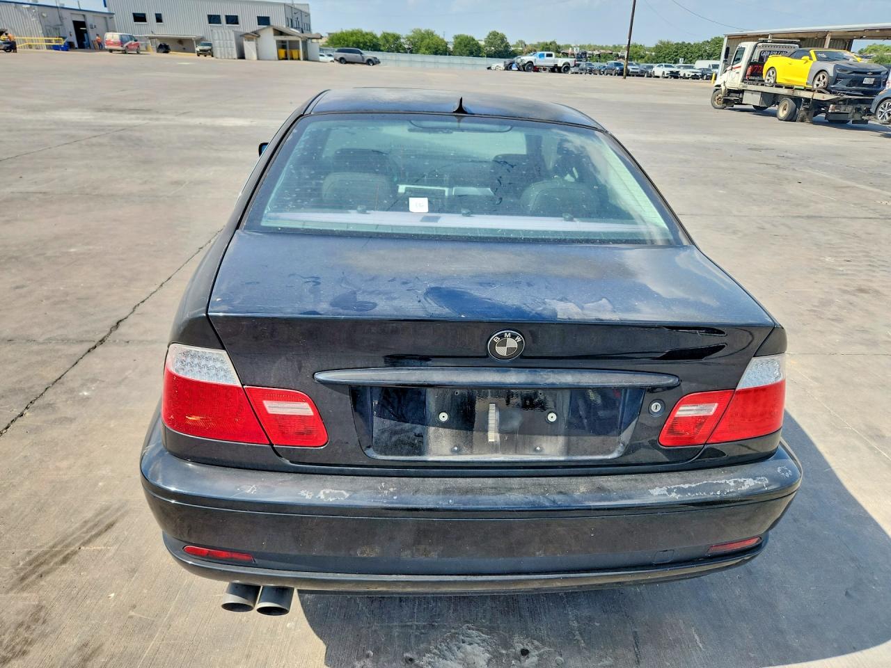 2005 Bmw 330 Ci Black vin: WBABD53435PL17100