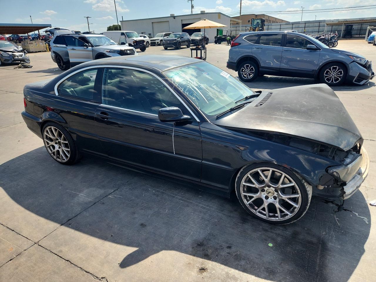 2005 Bmw 330 Ci Black vin: WBABD53435PL17100