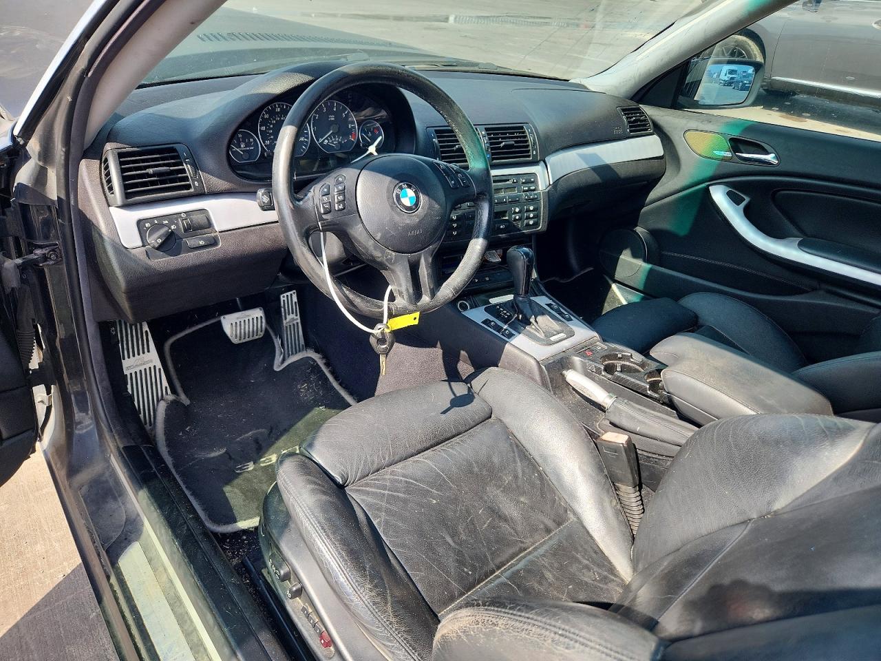 2005 Bmw 330 Ci Black vin: WBABD53435PL17100