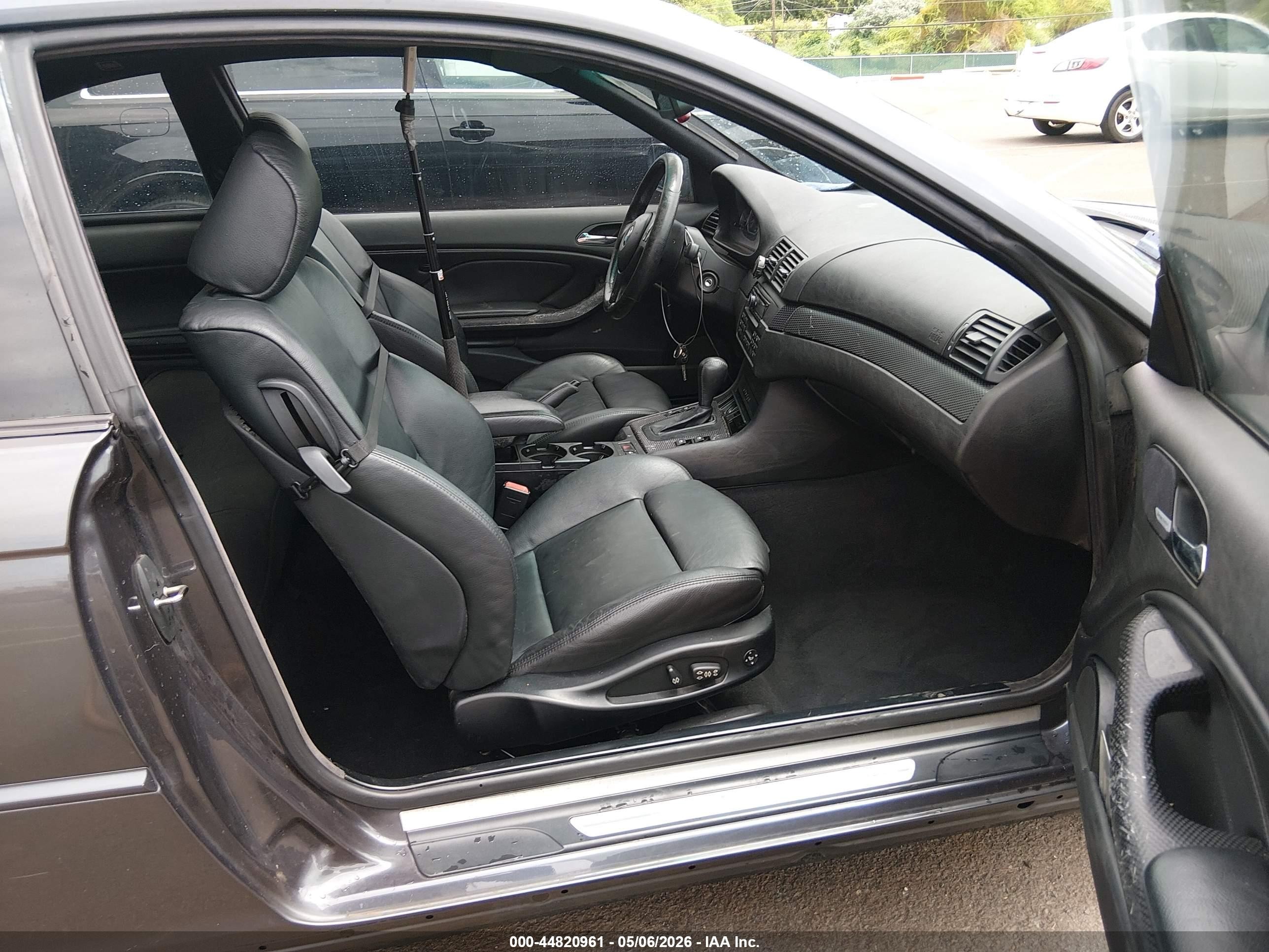 2006 Bmw 330ci   Gray vin: WBABD53436PL18359