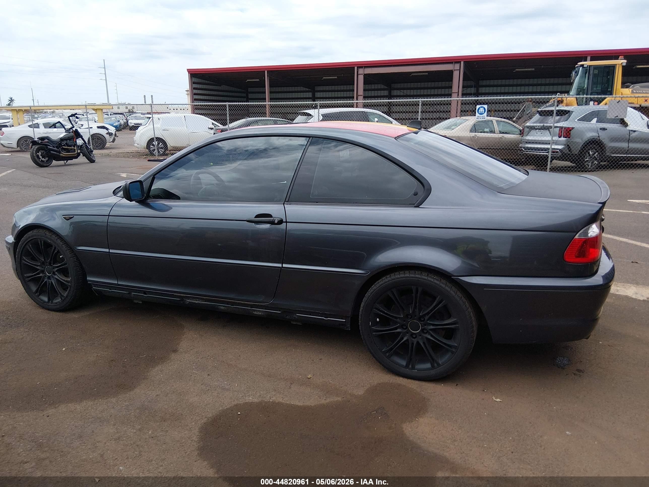 2006 Bmw 330ci   Gray vin: WBABD53436PL18359