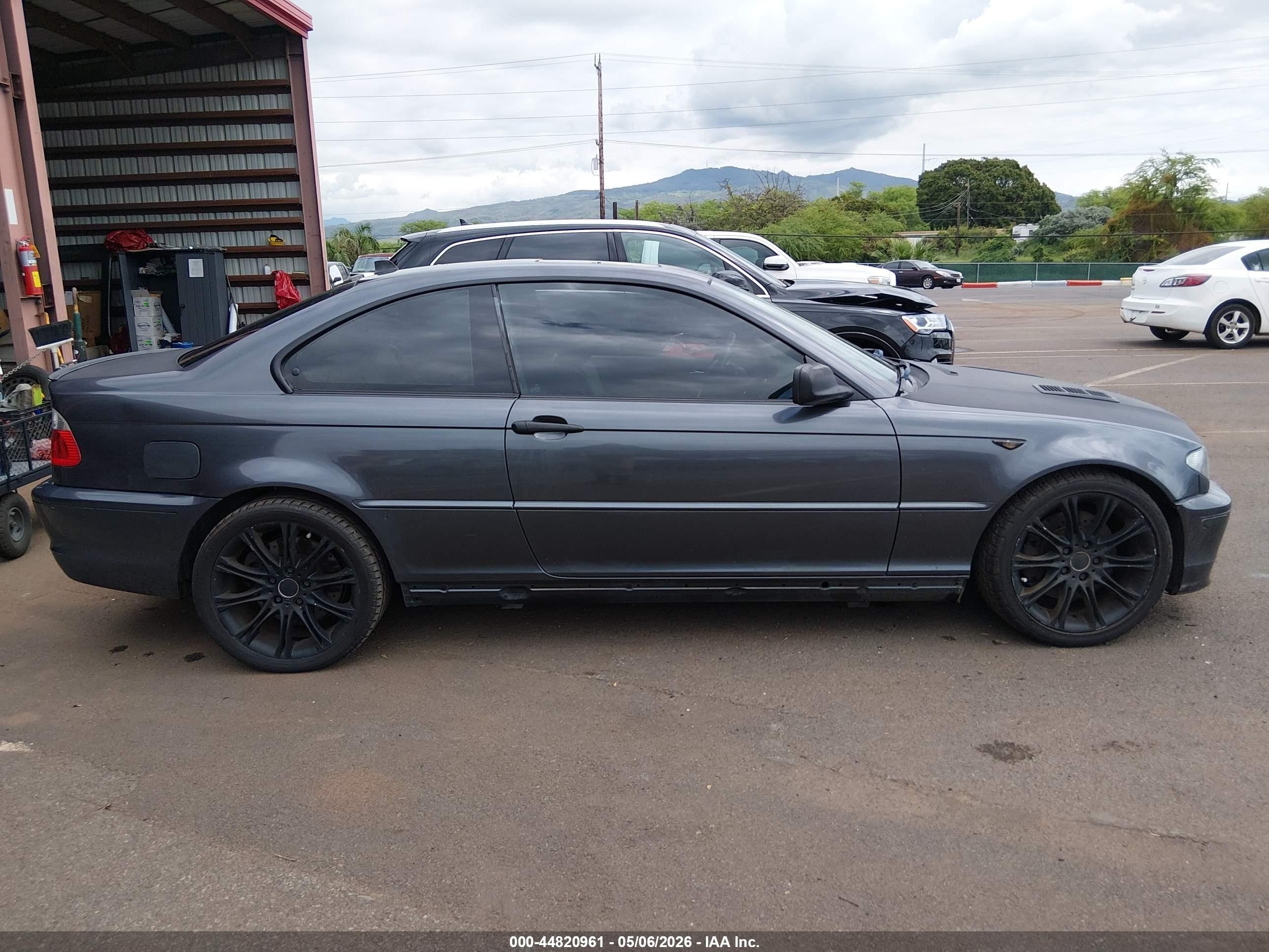 2006 Bmw 330ci   Gray vin: WBABD53436PL18359