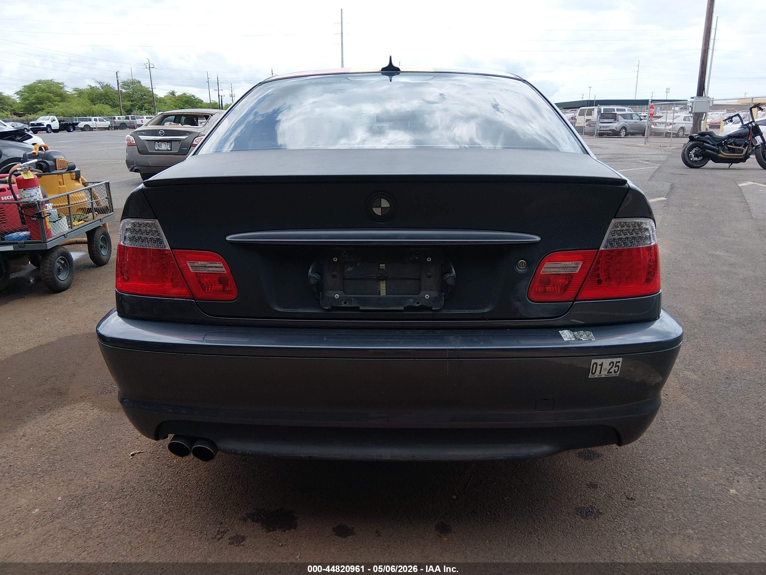 2006 Bmw 330ci   Gray vin: WBABD53436PL18359