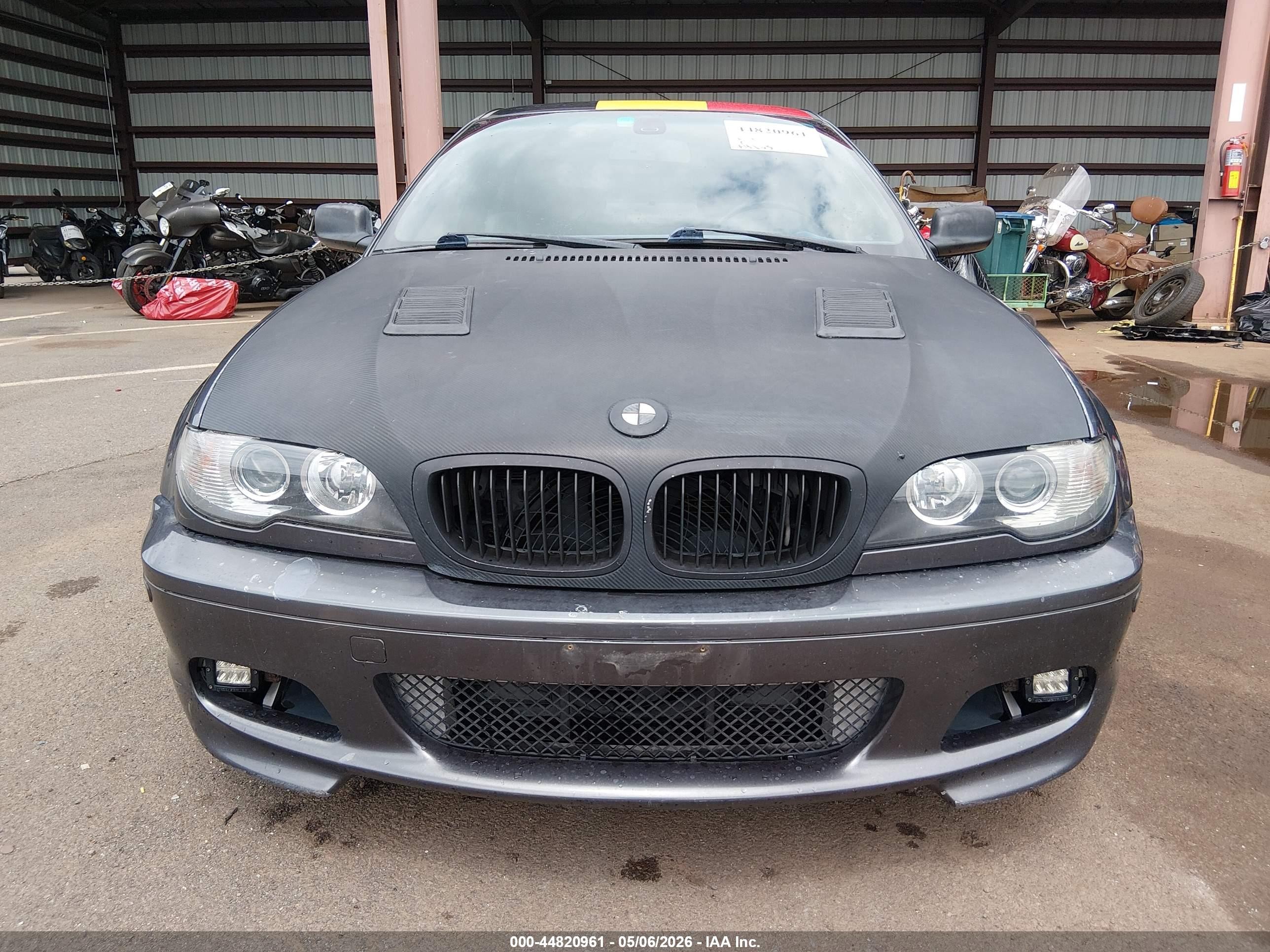 2006 Bmw 330ci   Gray vin: WBABD53436PL18359
