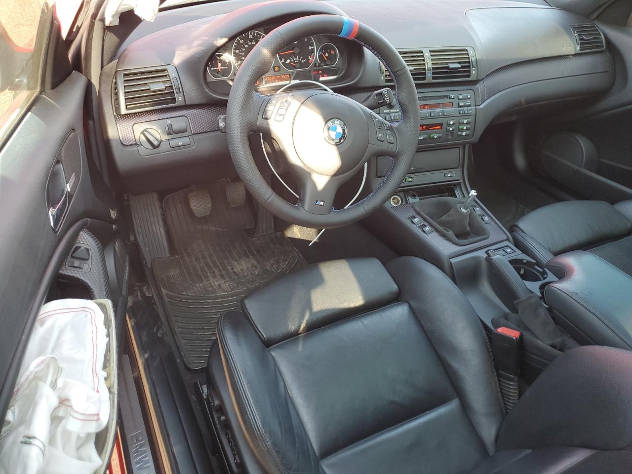 2004 Bmw 330 Ci Red vin: WBABD53484PD98533