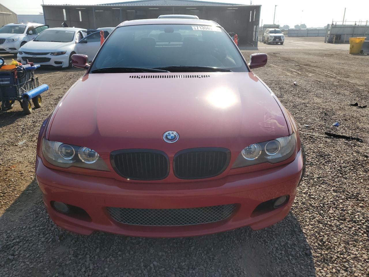 2004 Bmw 330 Ci Red vin: WBABD53484PD98533