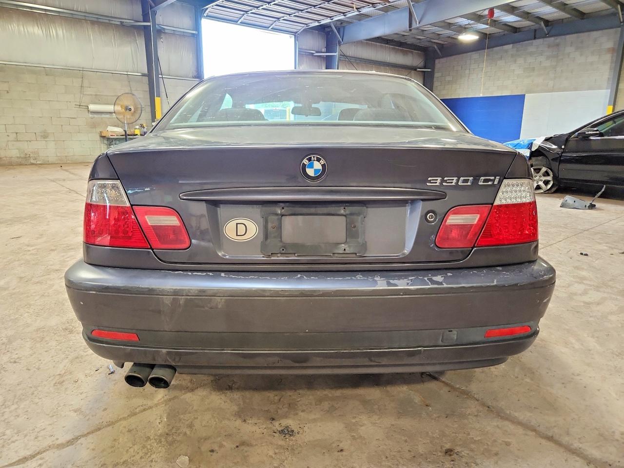2005 Bmw 330 Ci Gray vin: WBABD53485PL15780