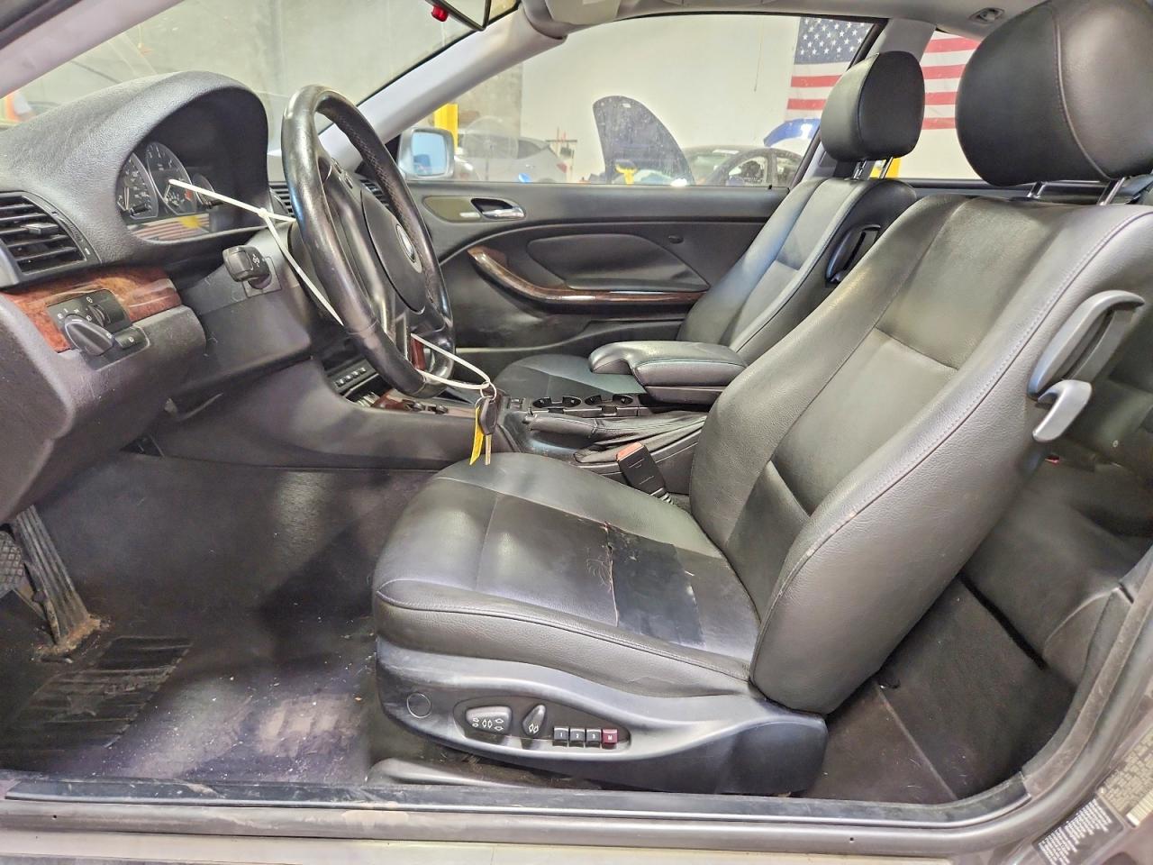 2005 Bmw 330 Ci Gray vin: WBABD53485PL15780