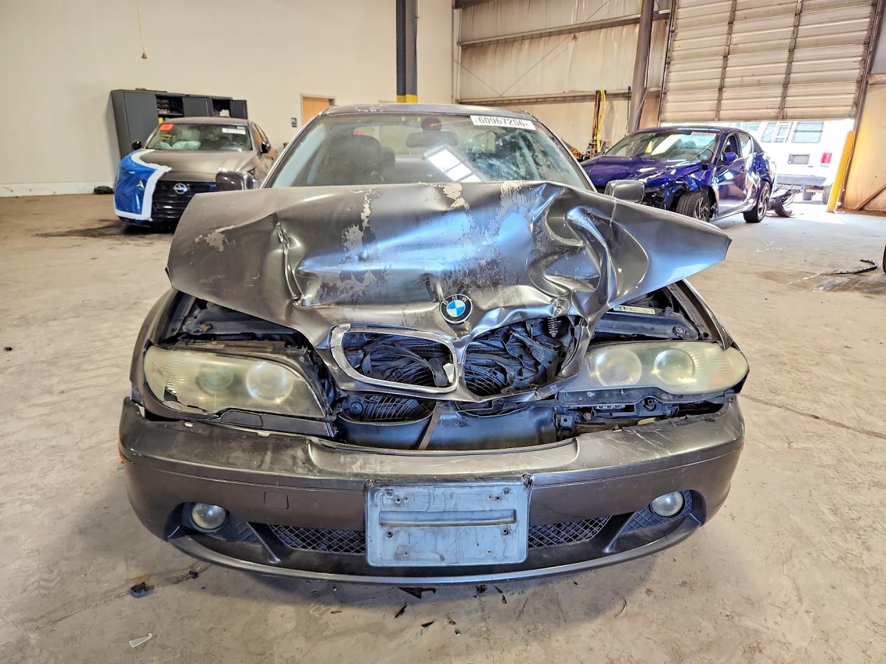 2005 Bmw 330 Ci Gray vin: WBABD53485PL15780