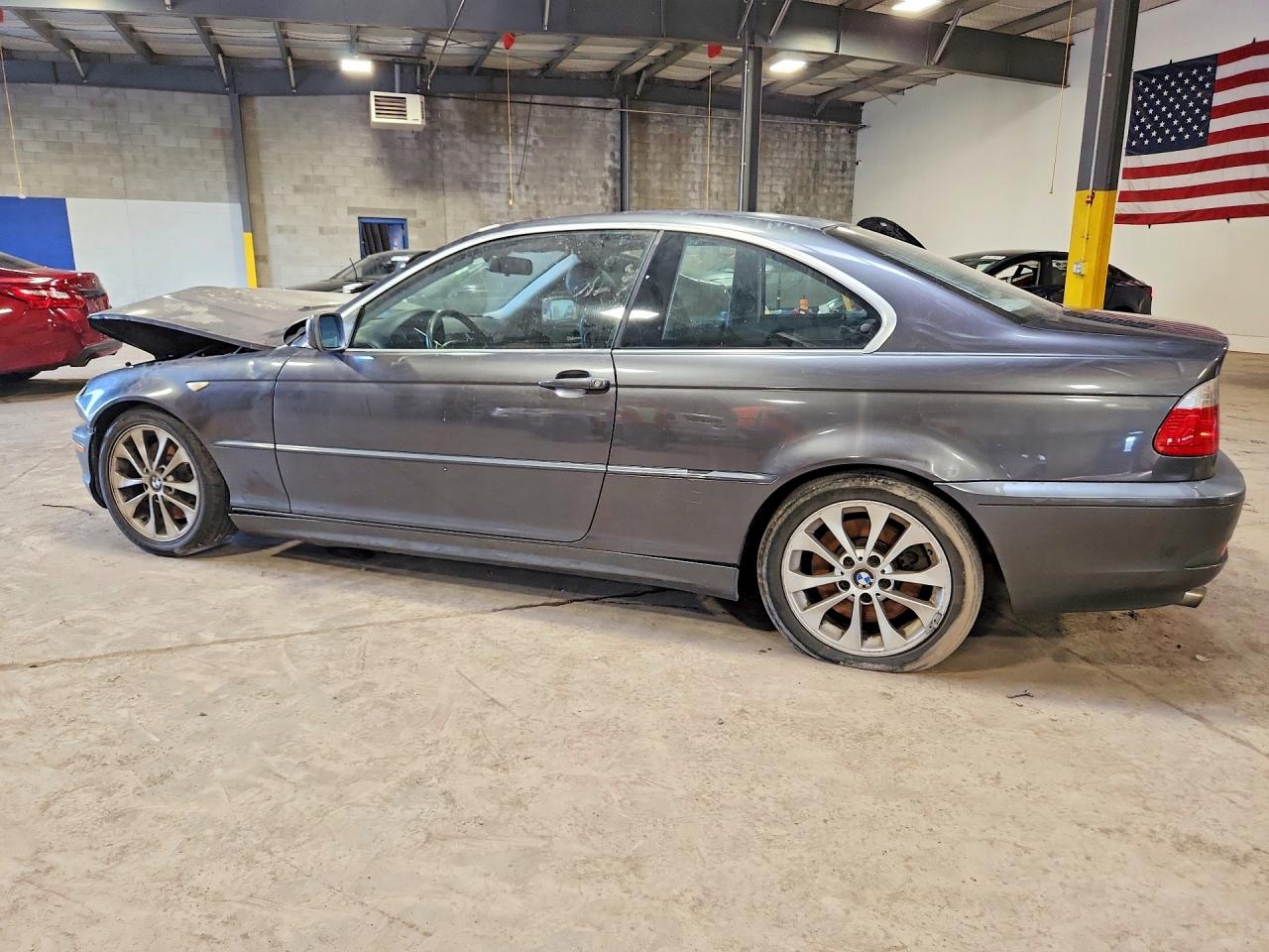 2005 Bmw 330 Ci Gray vin: WBABD53485PL15780