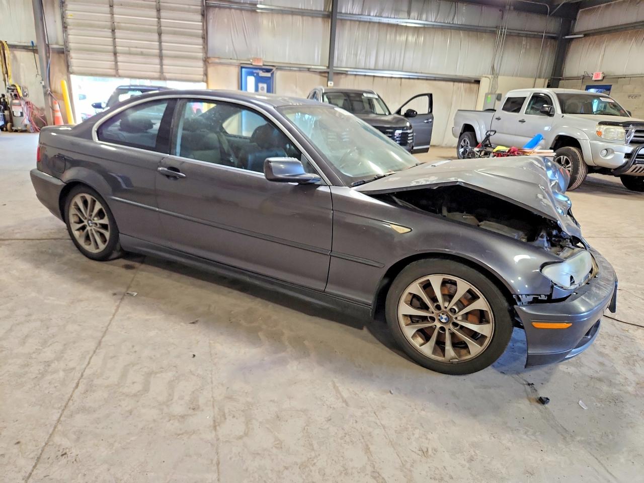 2005 Bmw 330 Ci Gray vin: WBABD53485PL15780