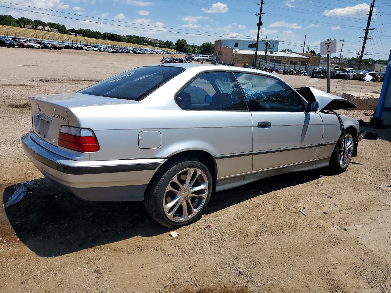1993 Bmw 318 Is Silver vin: WBABE5311PJA06468