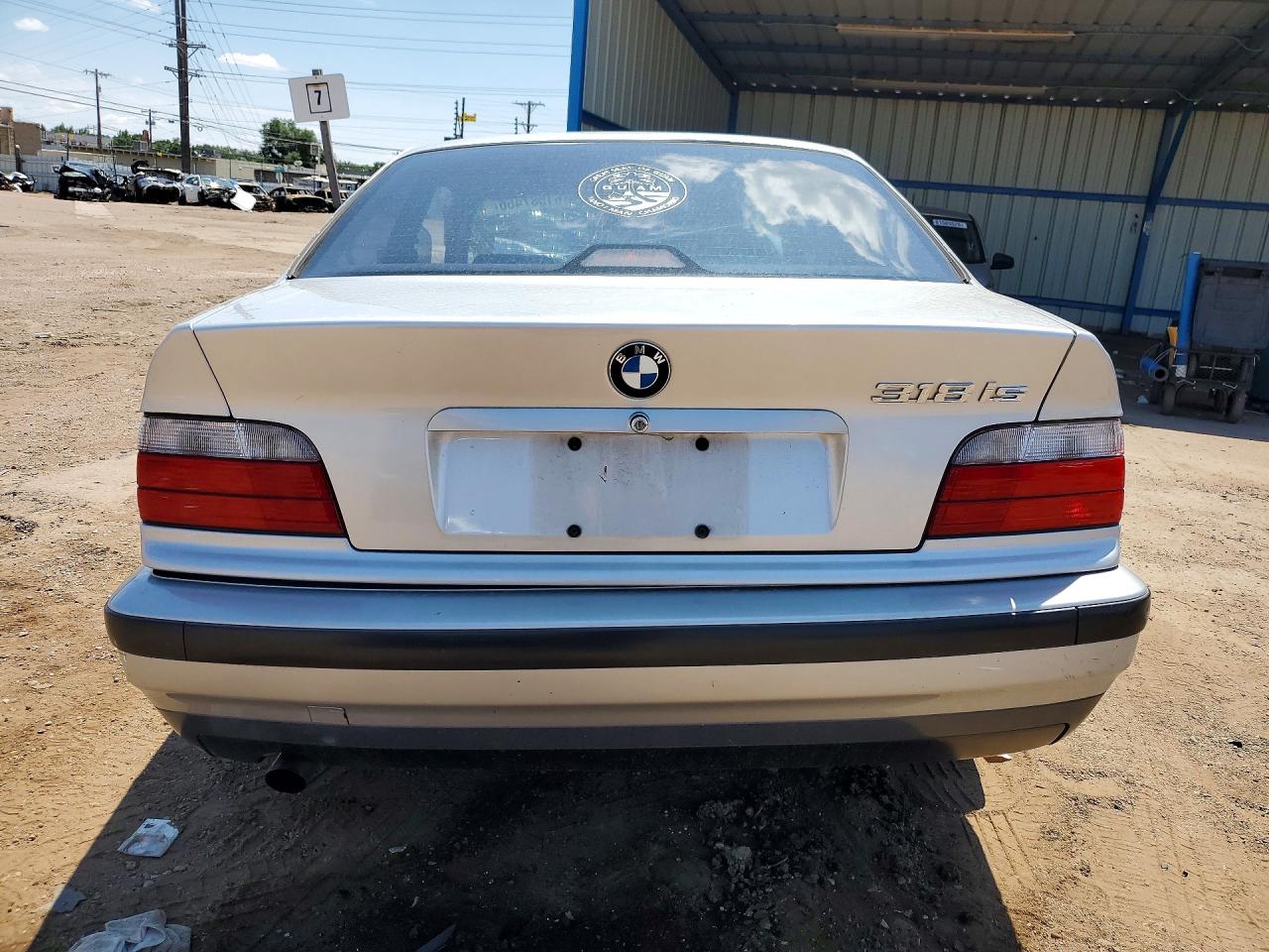 1993 Bmw 318 Is Silver vin: WBABE5311PJA06468