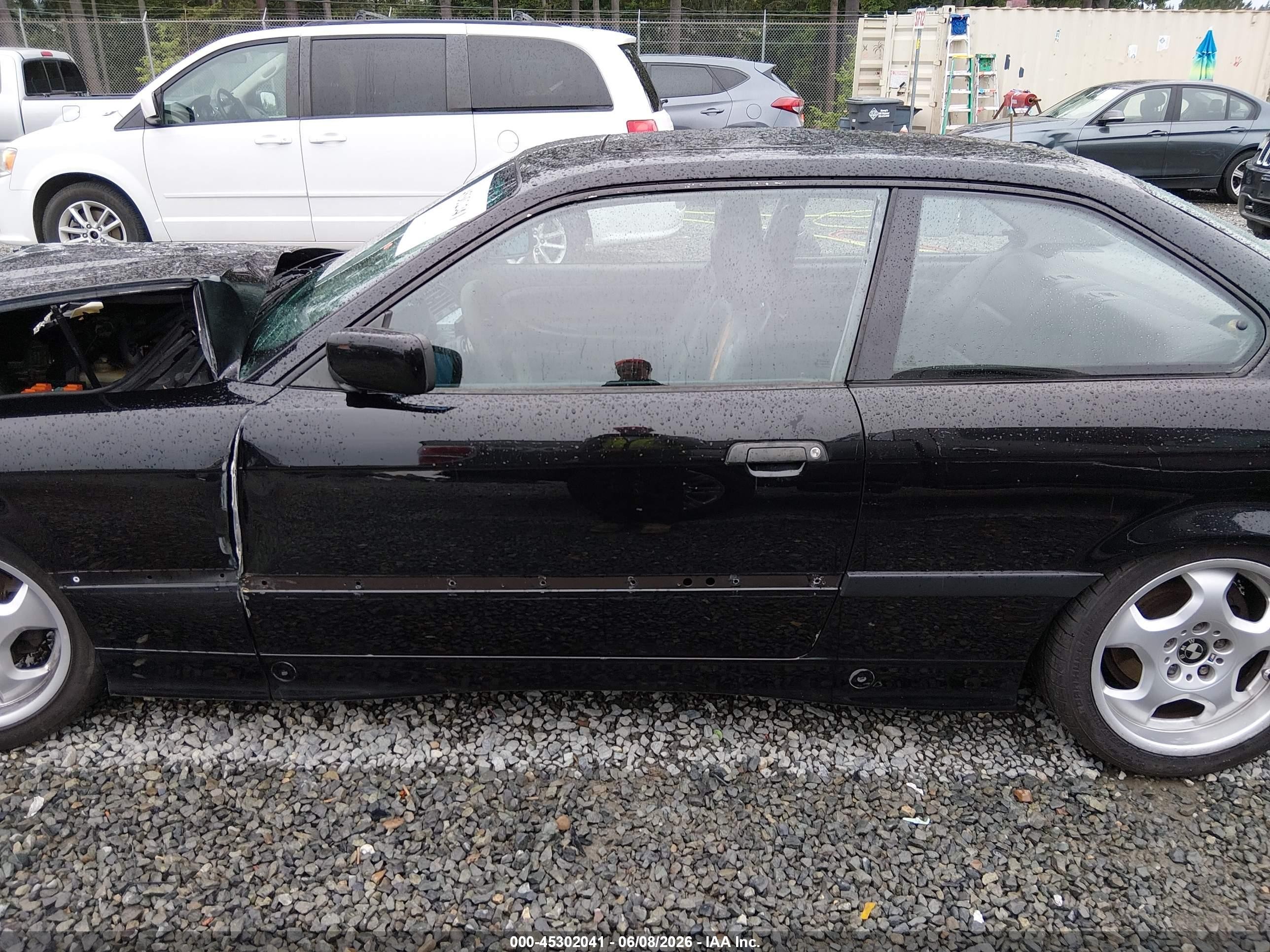 1992 Bmw 318 Is Black vin: WBABE5317NJA02938
