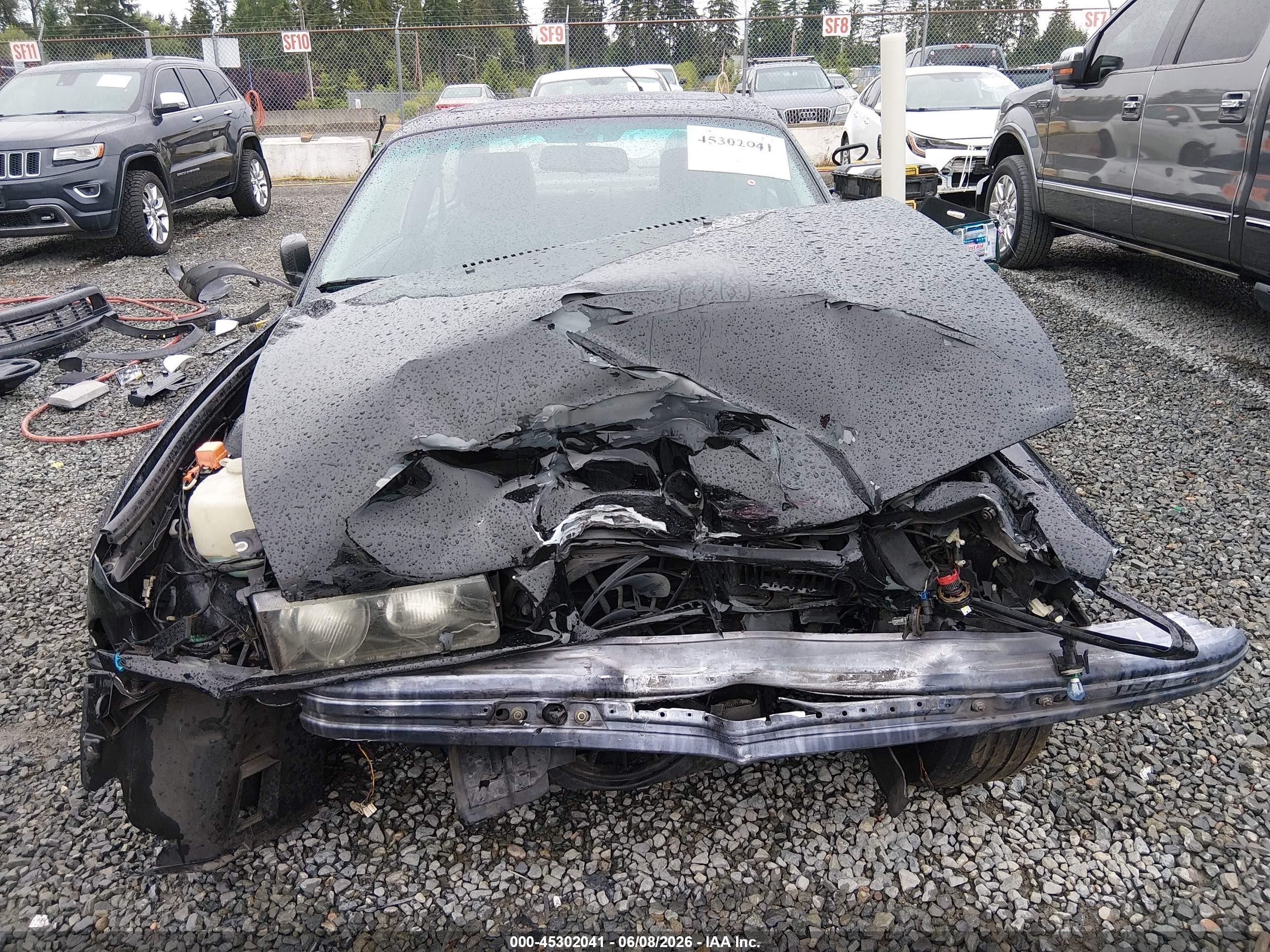 1992 Bmw 318 Is Black vin: WBABE5317NJA02938