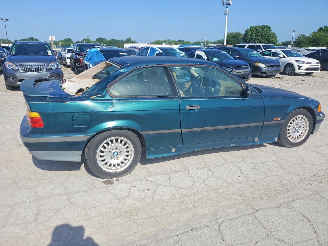 1995 Bmw 318 Is Green vin: WBABE5326SJA11456