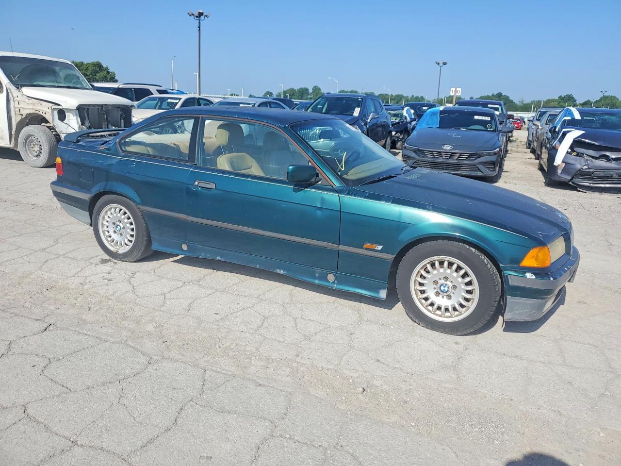 1995 Bmw 318 Is Green vin: WBABE5326SJA11456