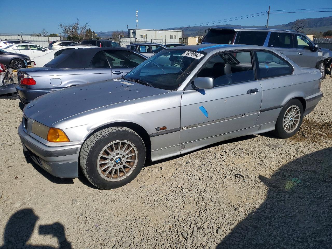 1996 Bmw 318 Is Silver vin: WBABE7324TEY20909