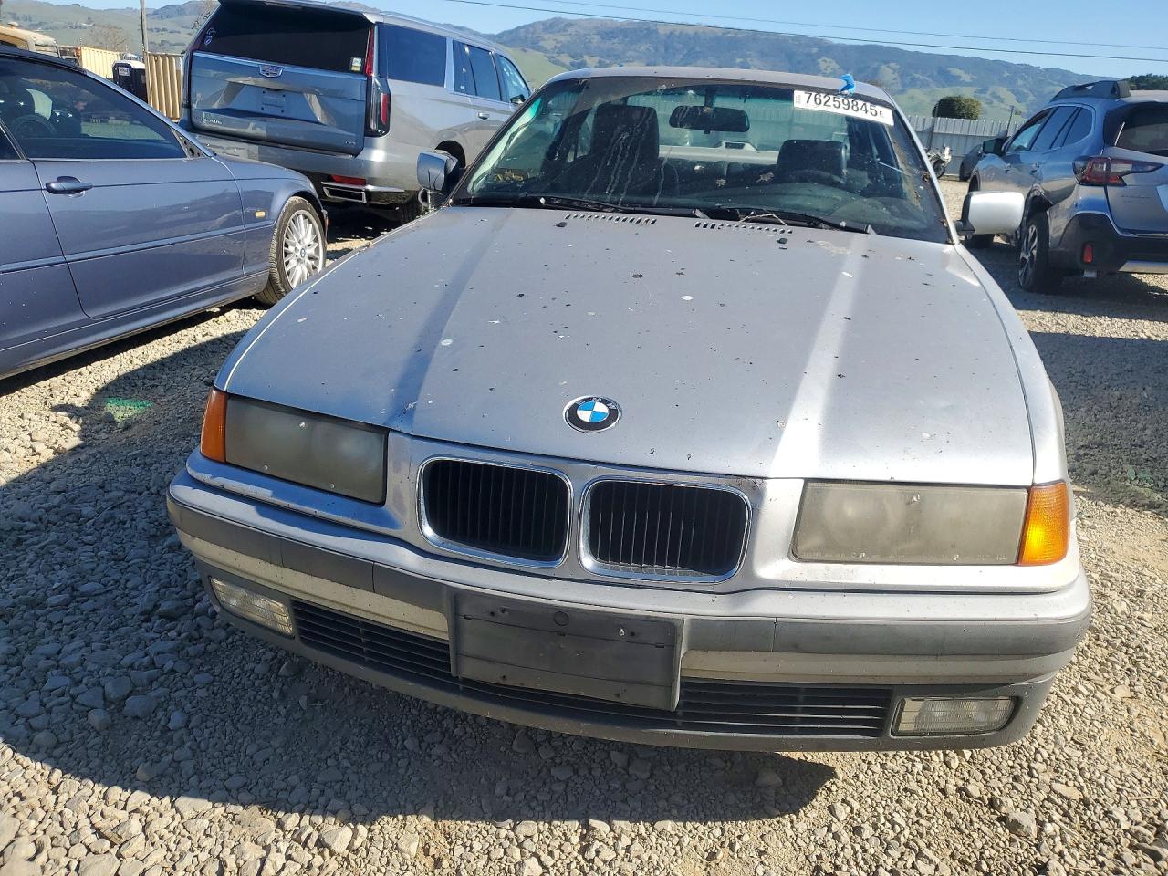 1996 Bmw 318 Is Silver vin: WBABE7324TEY20909