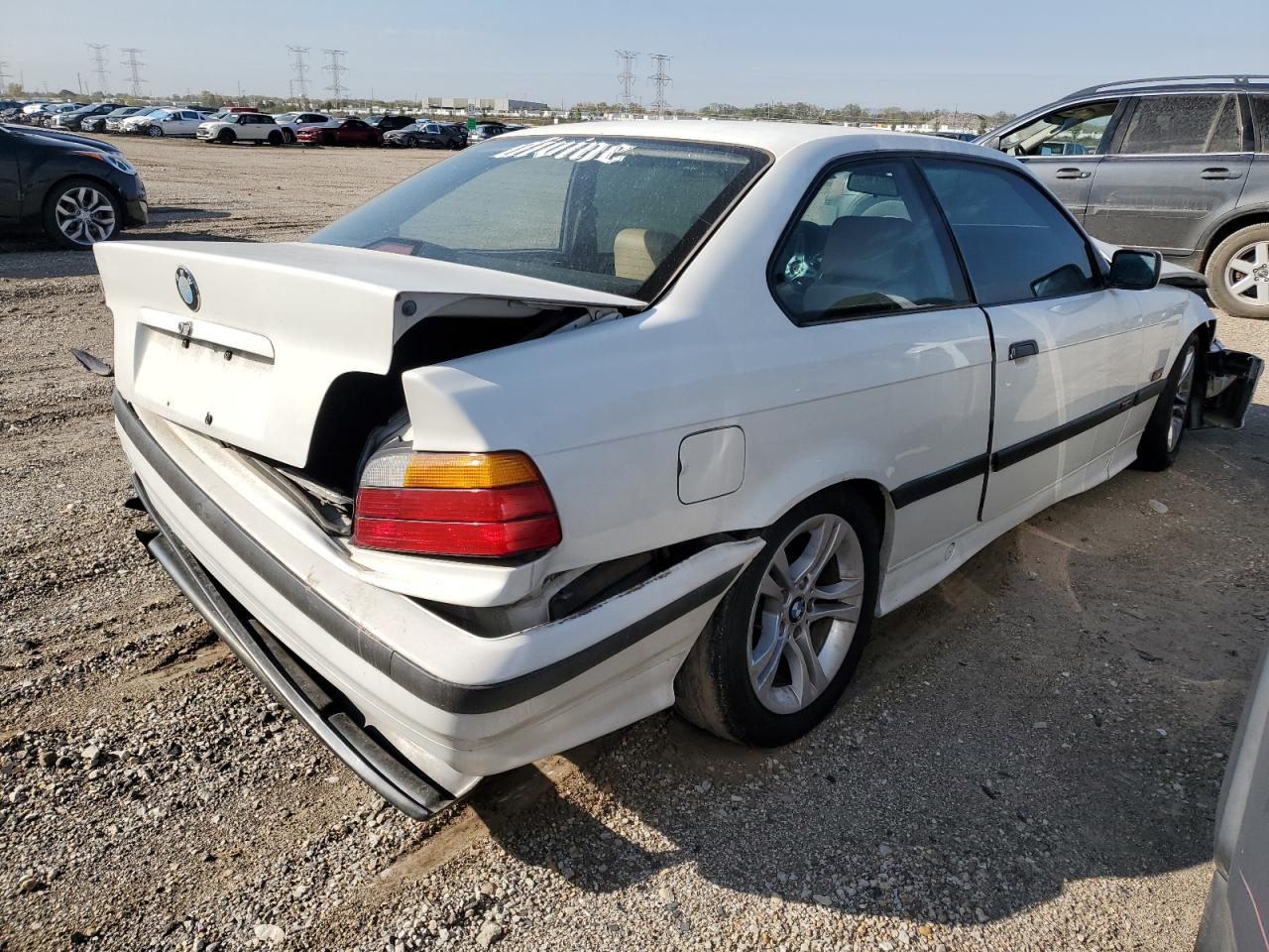 1996 Bmw 318 Is Automatic White vin: WBABE8321TEY30951