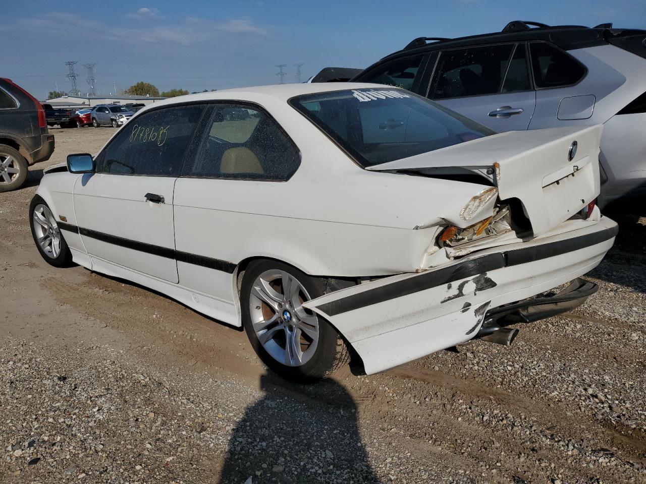1996 Bmw 318 Is Automatic White vin: WBABE8321TEY30951