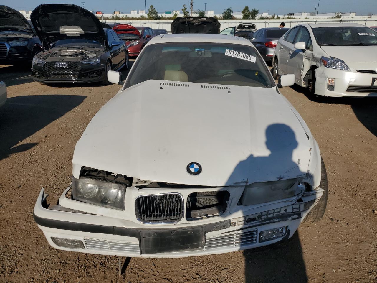 1996 Bmw 318 Is Automatic White vin: WBABE8321TEY30951