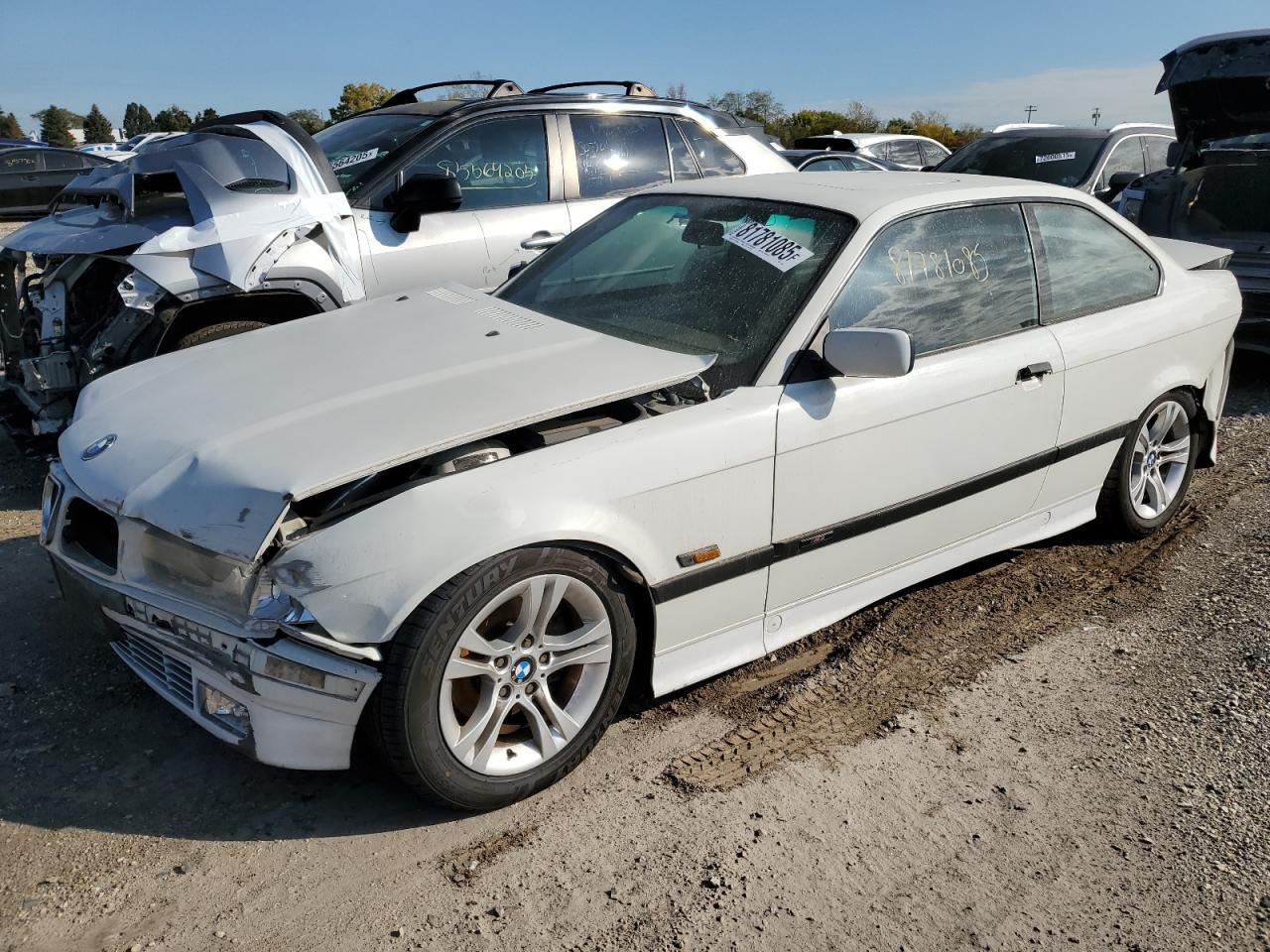 1996 Bmw 318 Is Automatic Белый vin: WBABE8321TEY30951