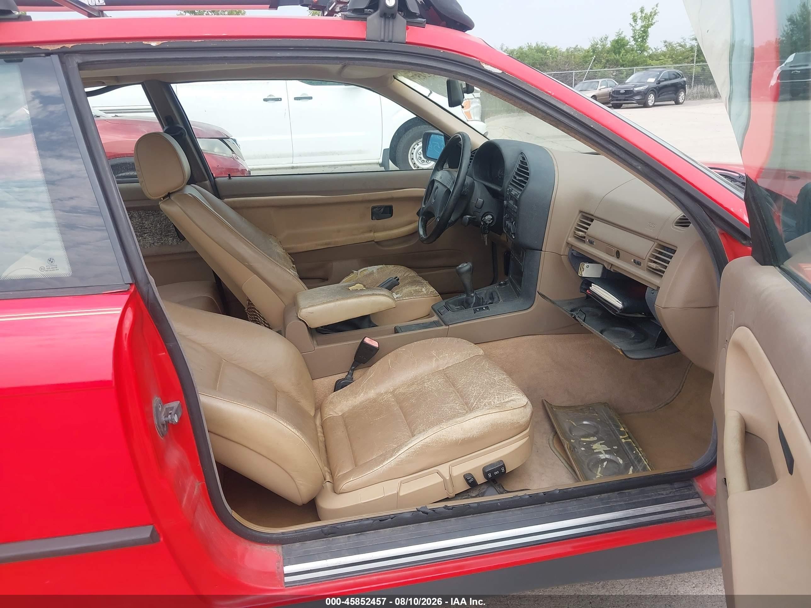 1994 Bmw 325 Is Red vin: WBABF3325REF48176