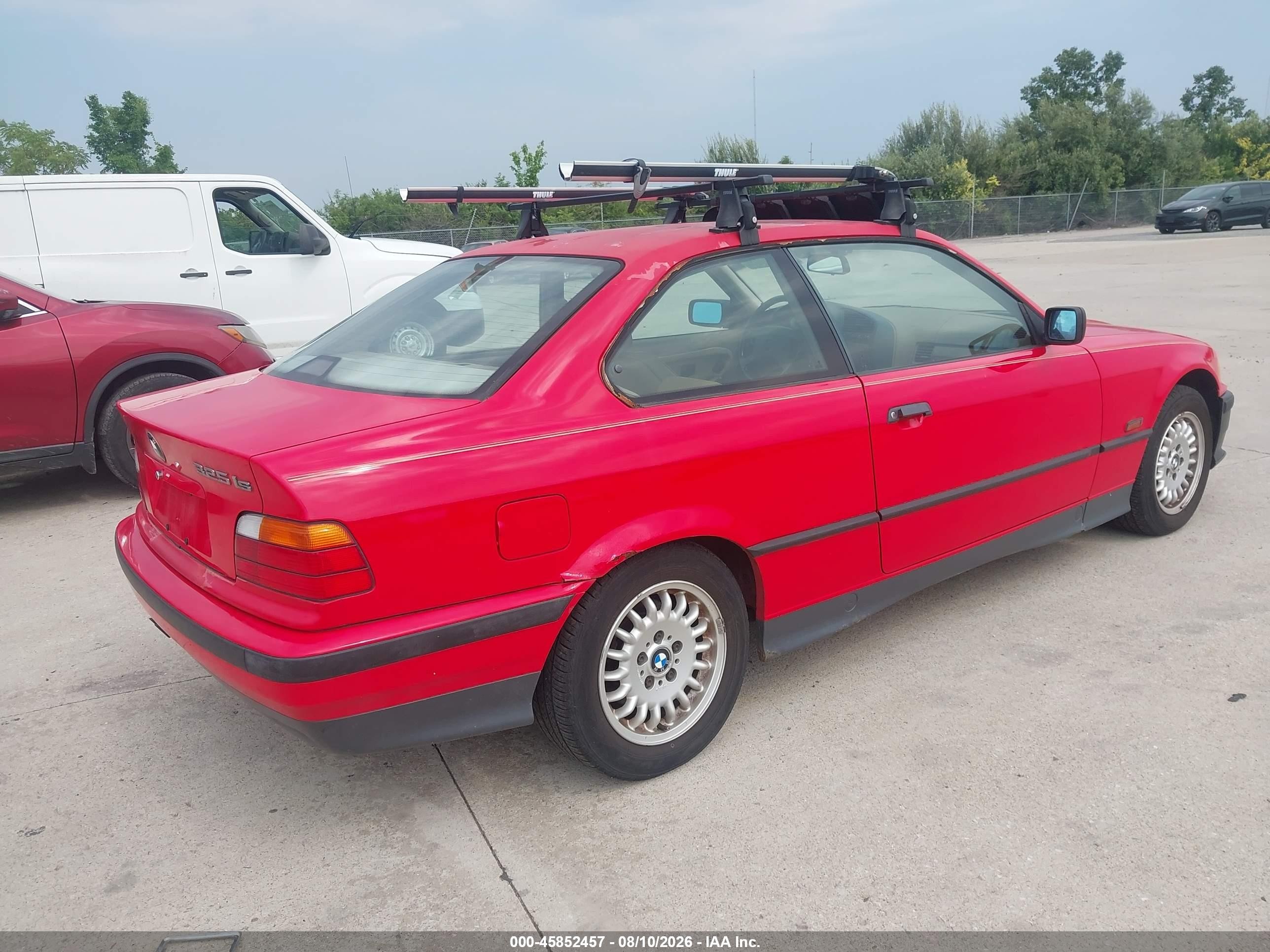 1994 Bmw 325 Is Red vin: WBABF3325REF48176