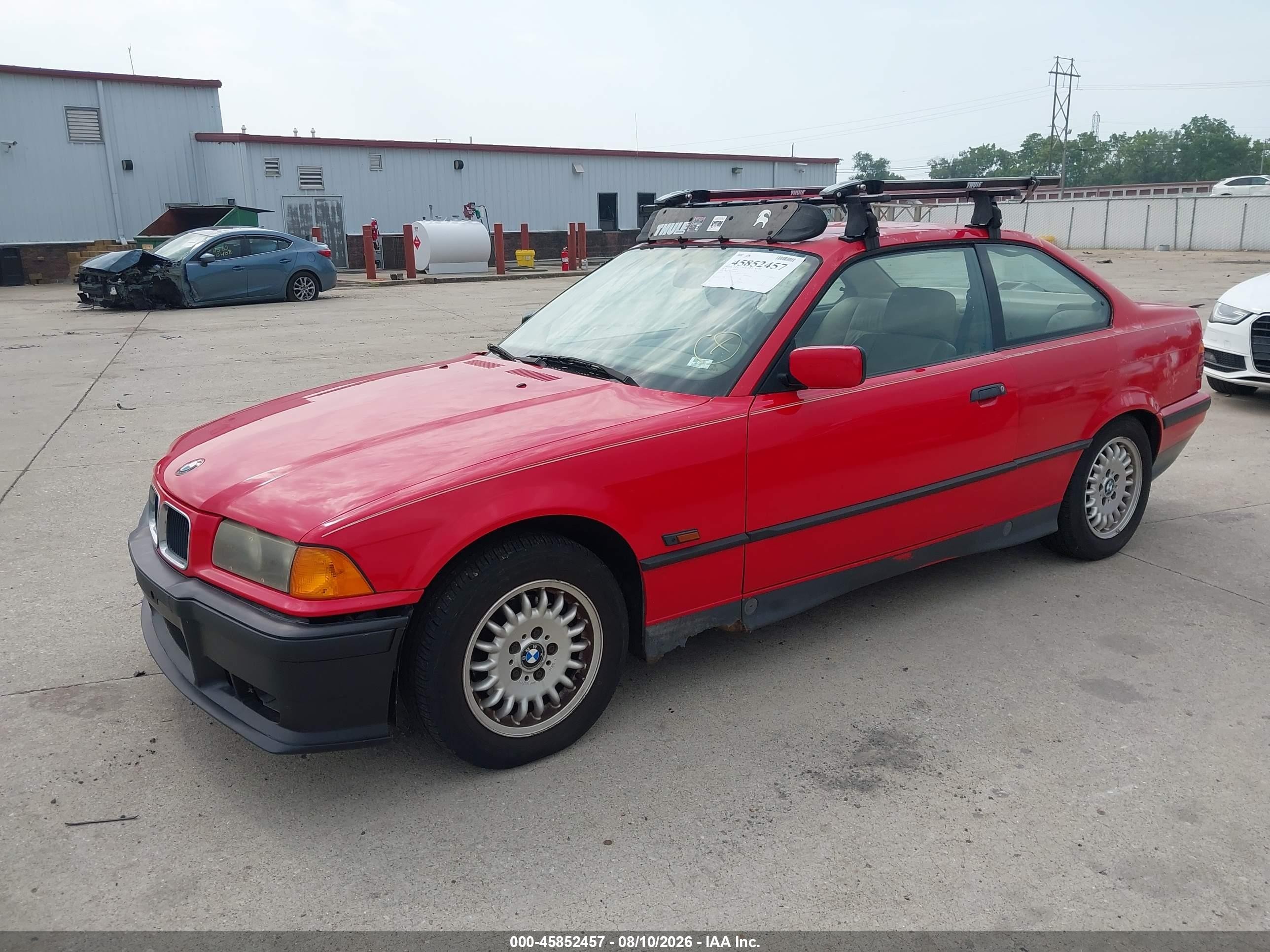 1994 Bmw 325 Is Red vin: WBABF3325REF48176