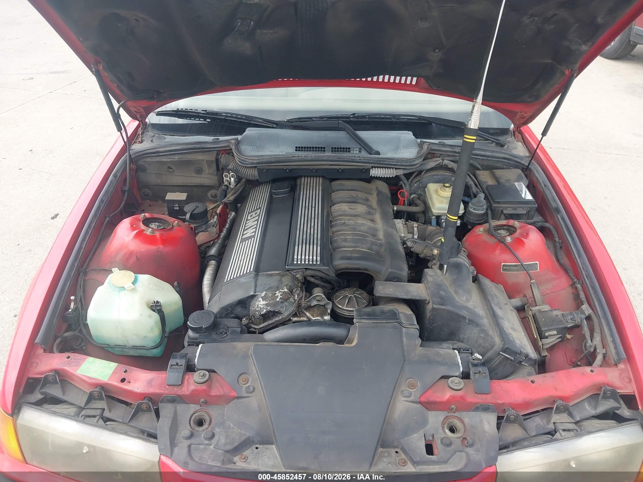 1994 Bmw 325 Is Red vin: WBABF3325REF48176