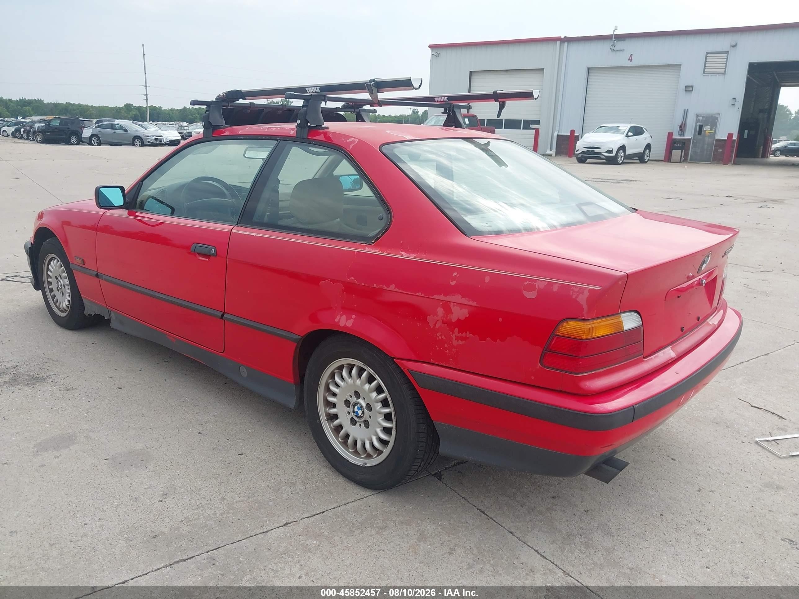 1994 Bmw 325 Is Red vin: WBABF3325REF48176