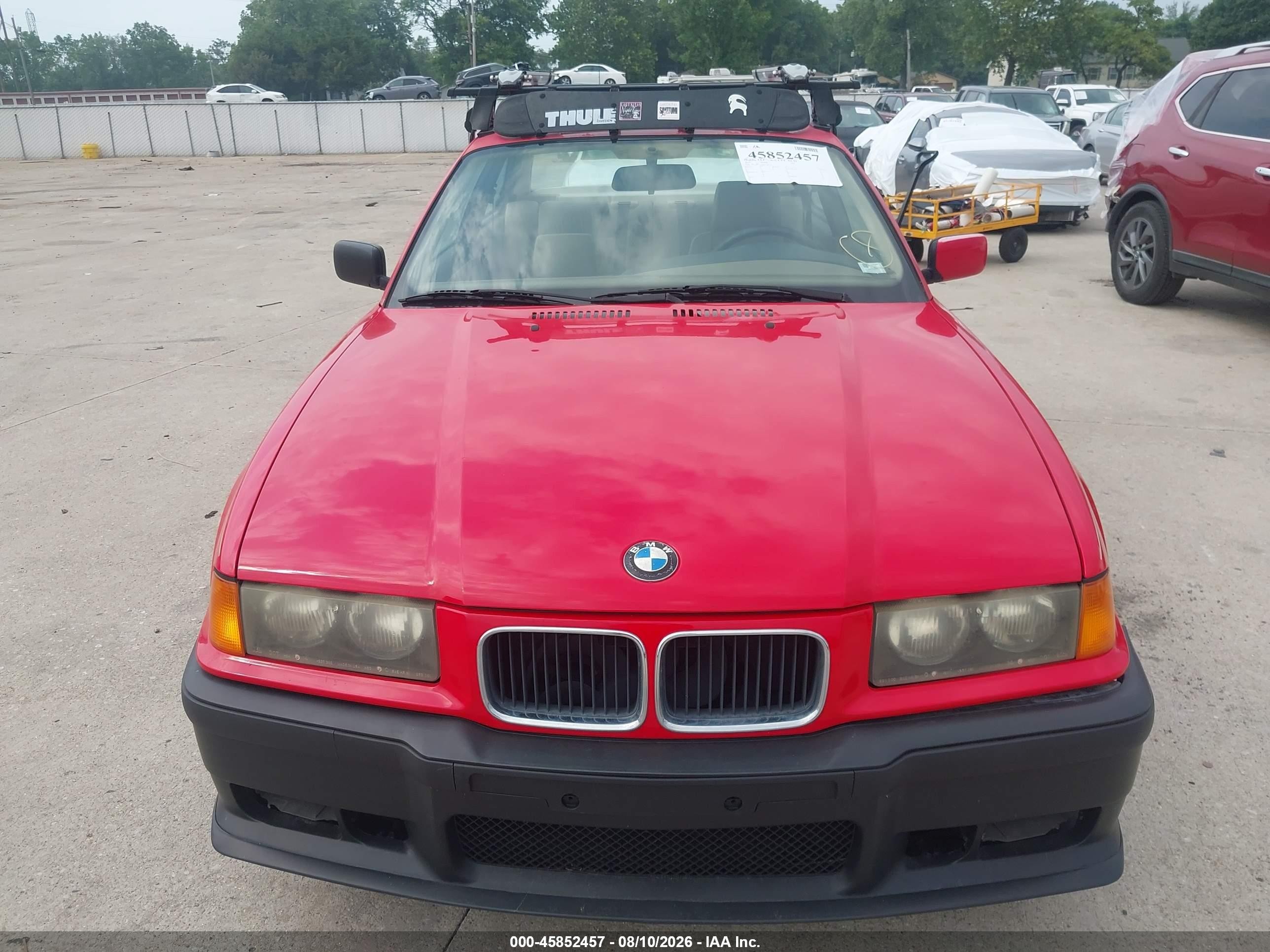 1994 Bmw 325 Is Red vin: WBABF3325REF48176