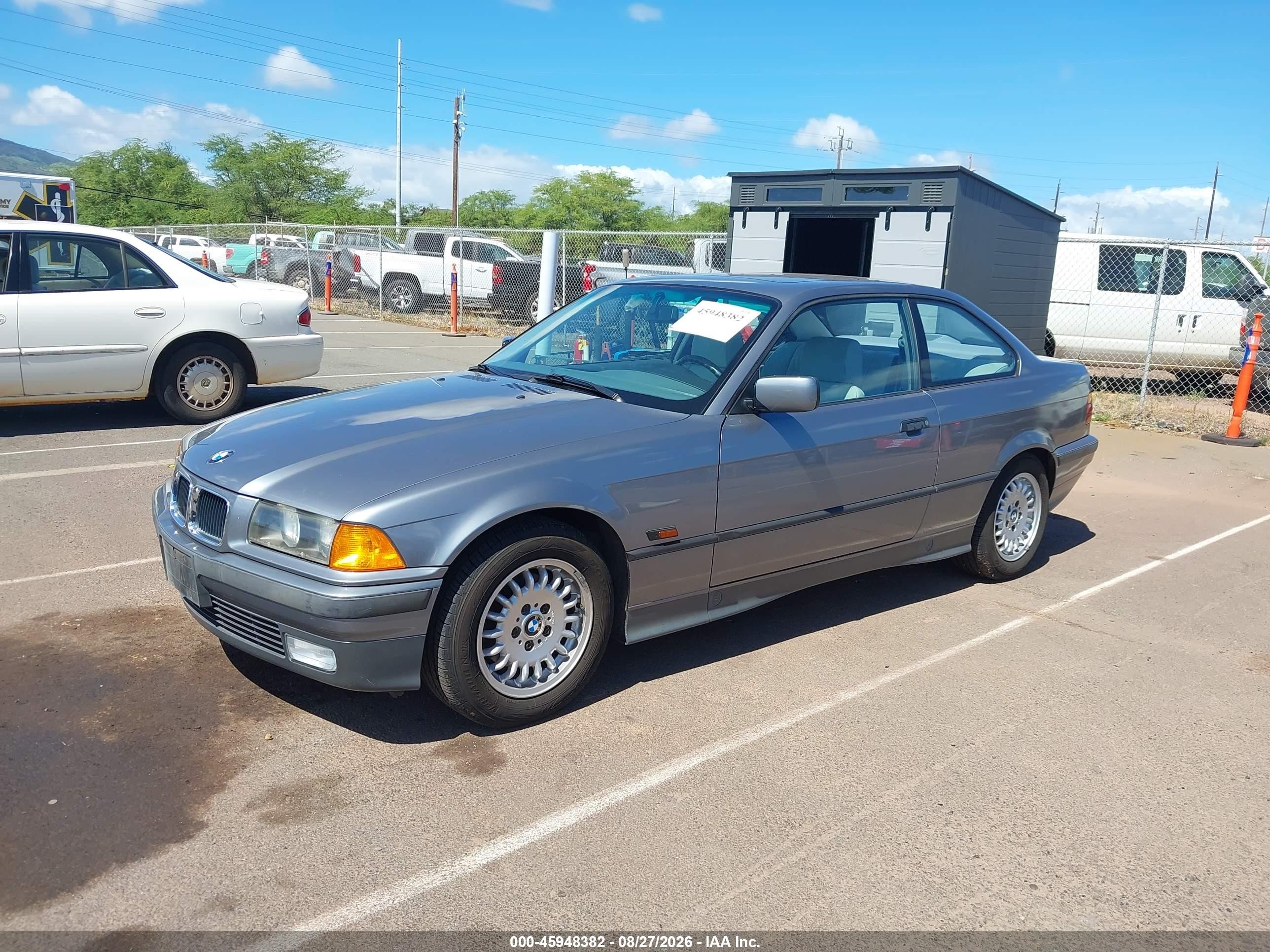 1994 Bmw 325 Is Gray vin: WBABF3327REF47529