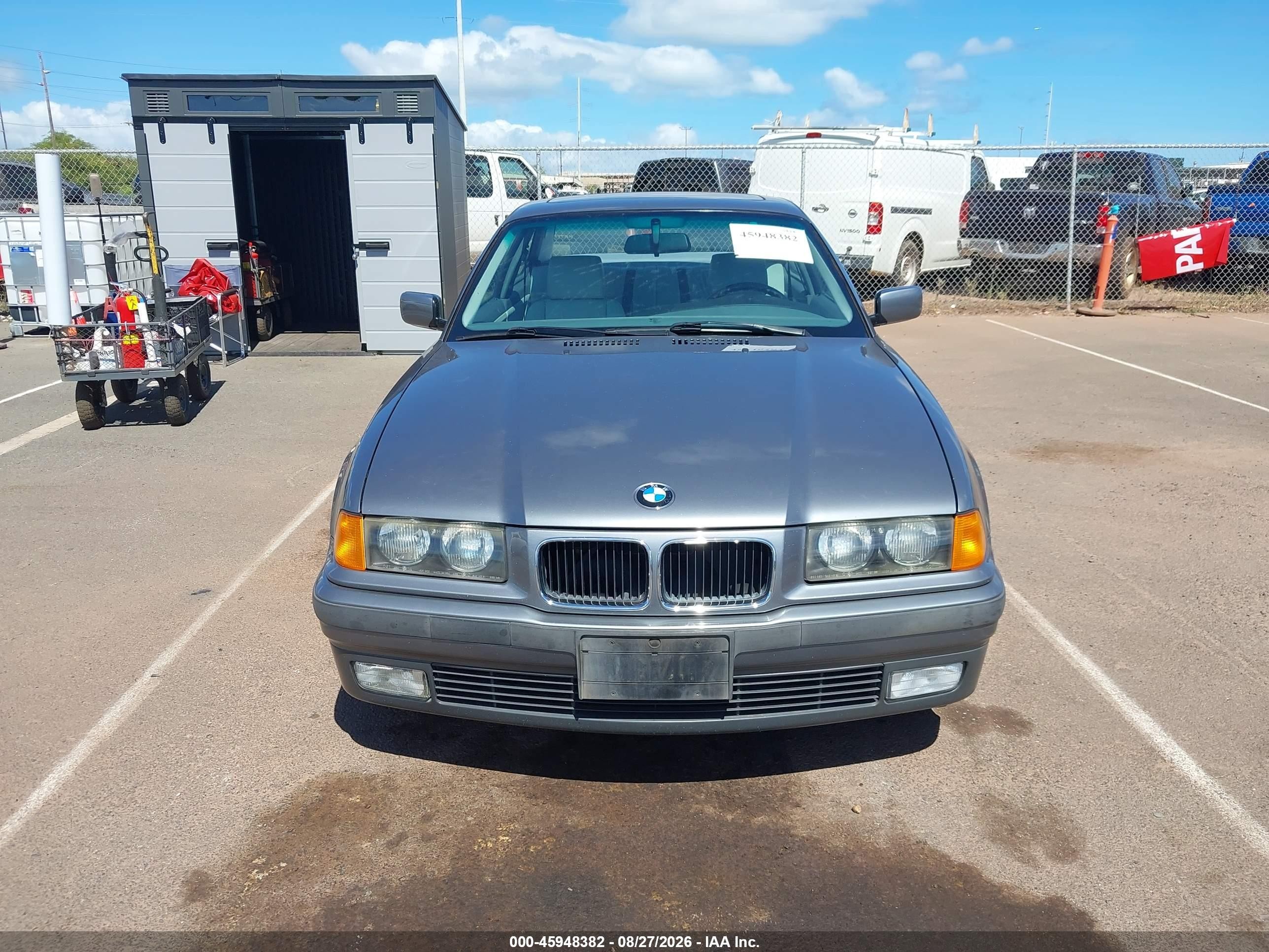 1994 Bmw 325 Is Gray vin: WBABF3327REF47529