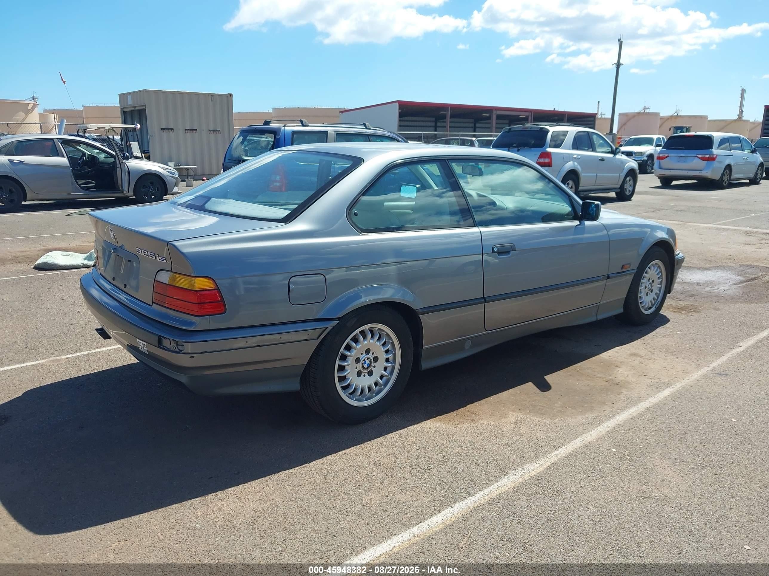 1994 Bmw 325 Is Gray vin: WBABF3327REF47529