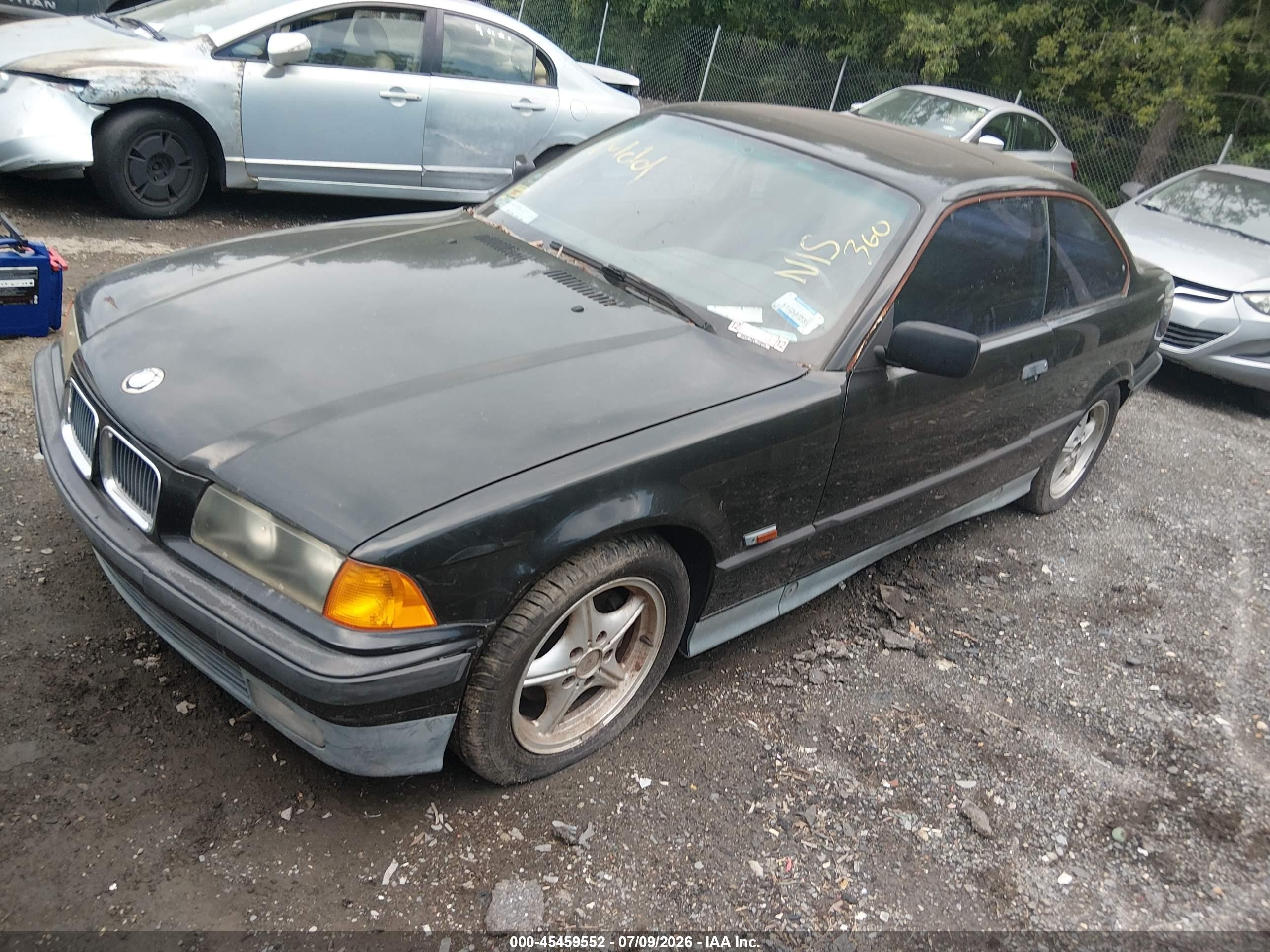 1994 Bmw 325 Is Black vin: WBABF3328REF48091